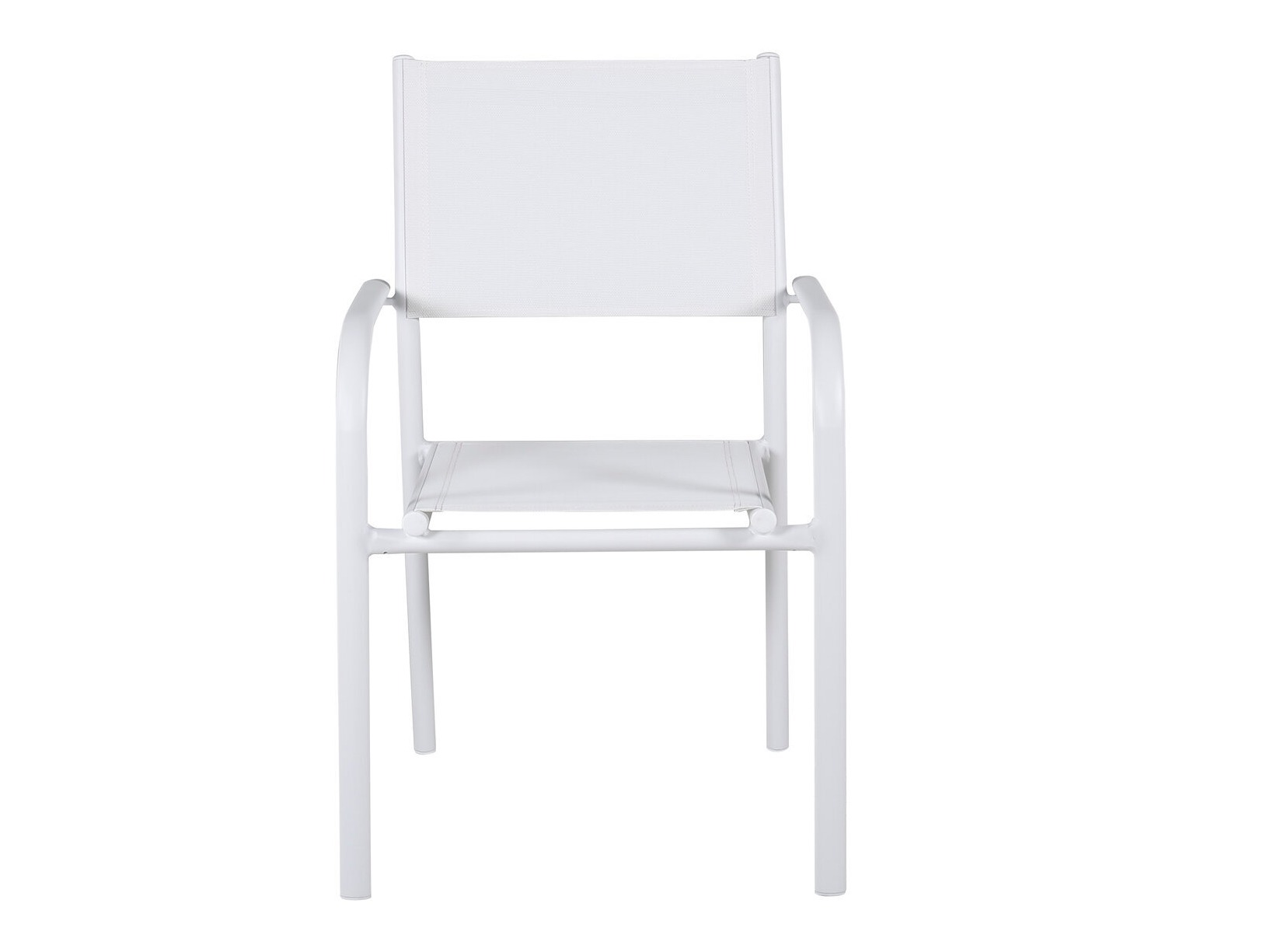 Tavolo e sedie set Dallas 5318 (Bianco + Teak)