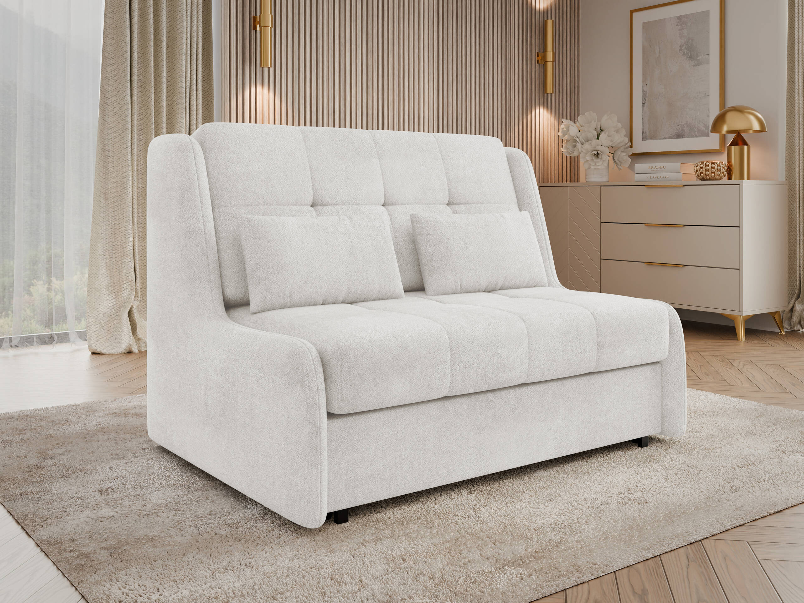 Divano letto Columbus 255 (Sereno 682)