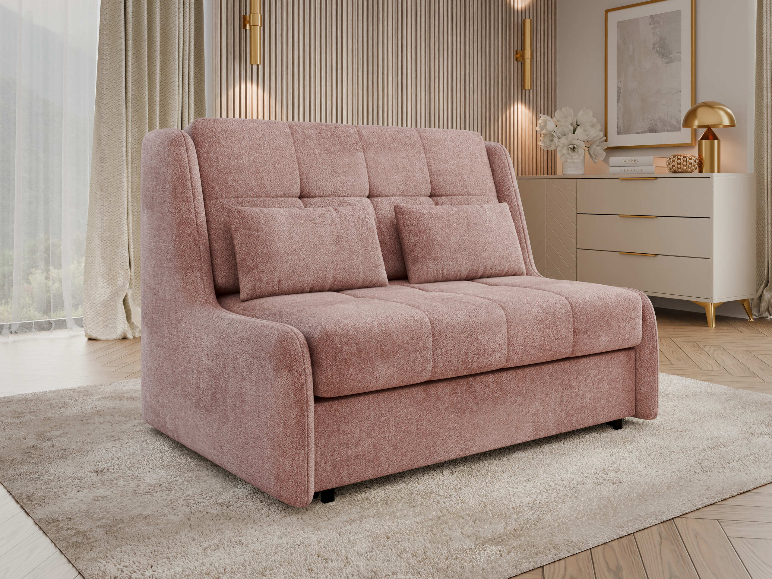 Divano letto Columbus 255 (Sereno 687)