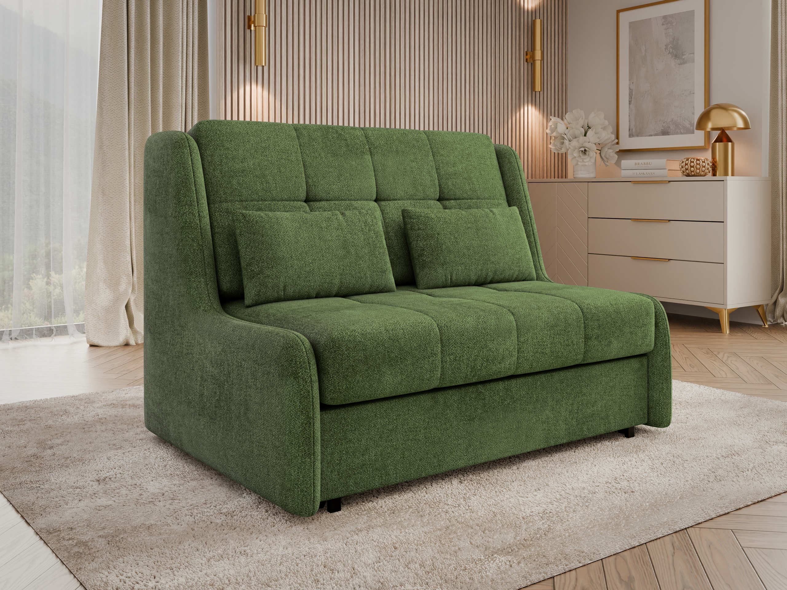 Divano letto Columbus 255 (Sereno 690)