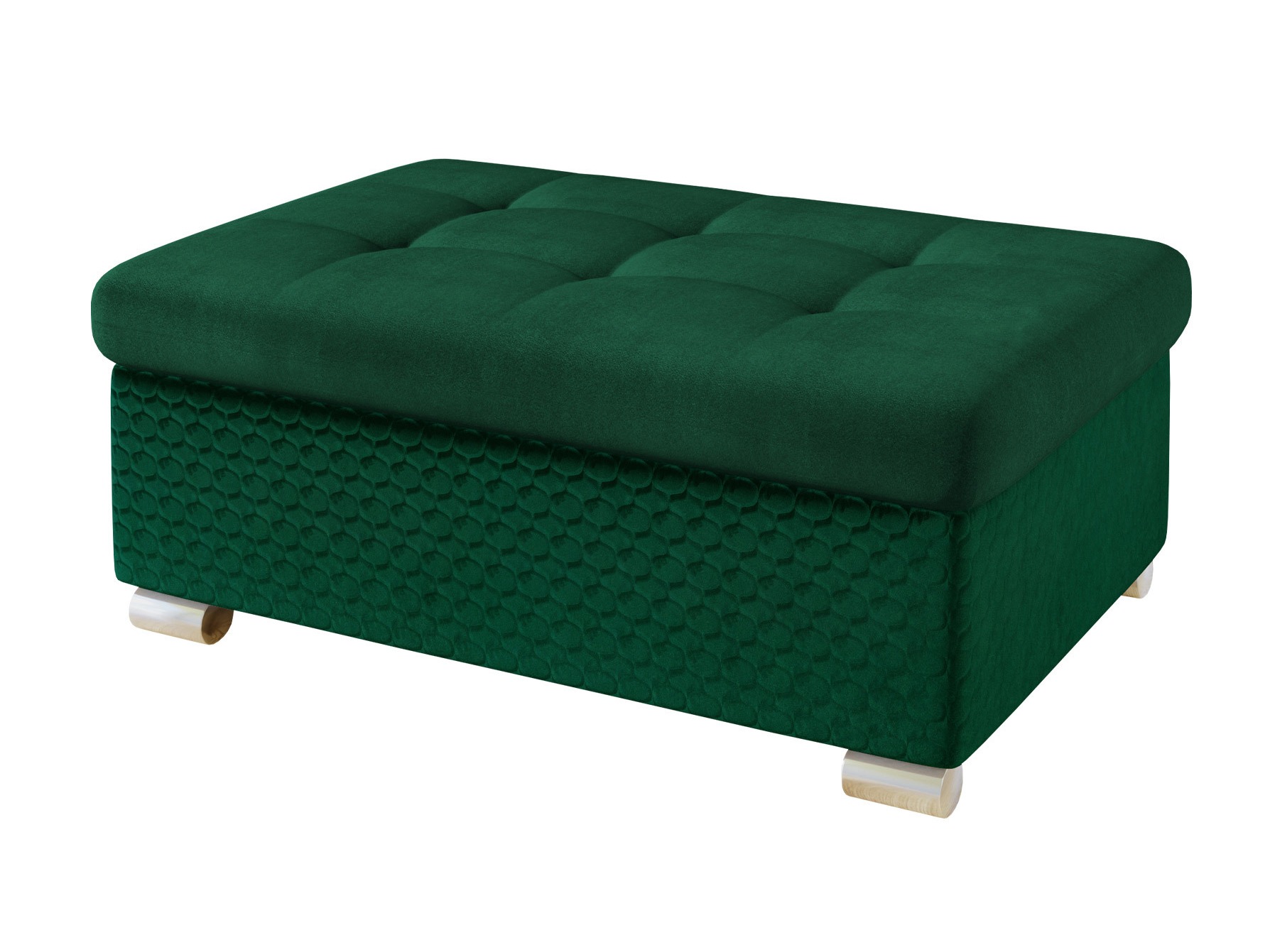 Panca imbottita Comfivo Gemma I (Magic Velvet 2225-151 + Venus Velvet 2941)