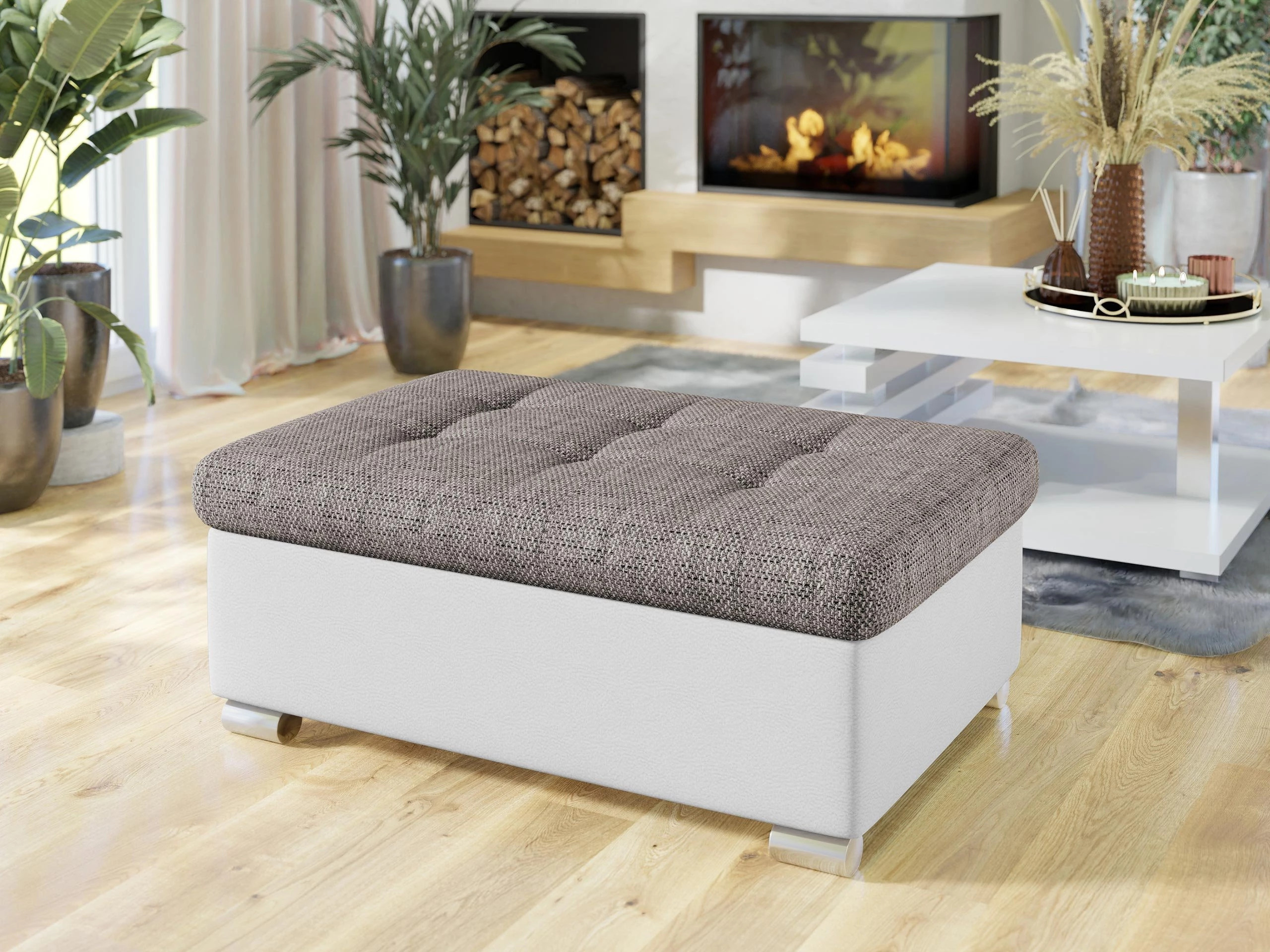 Panca imbottita Comfivo Gemma I (Soft 017 + Lawa 05)