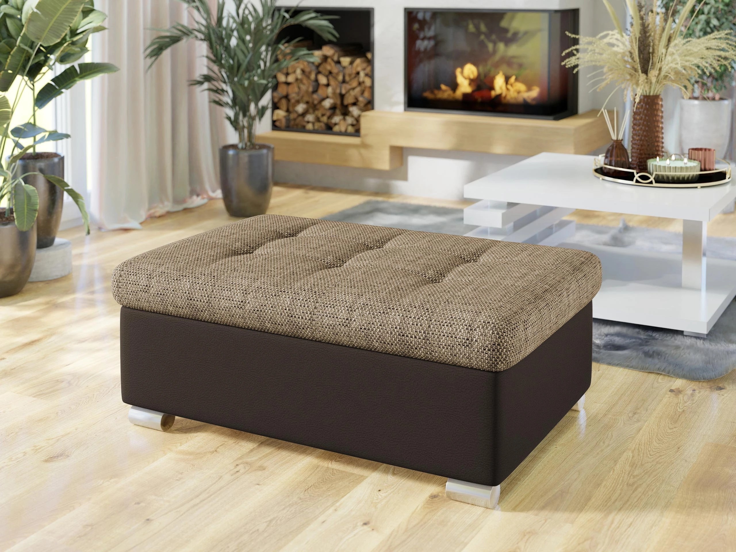 Panca imbottita Comfivo Gemma I (Soft 066 + Lawa 02)