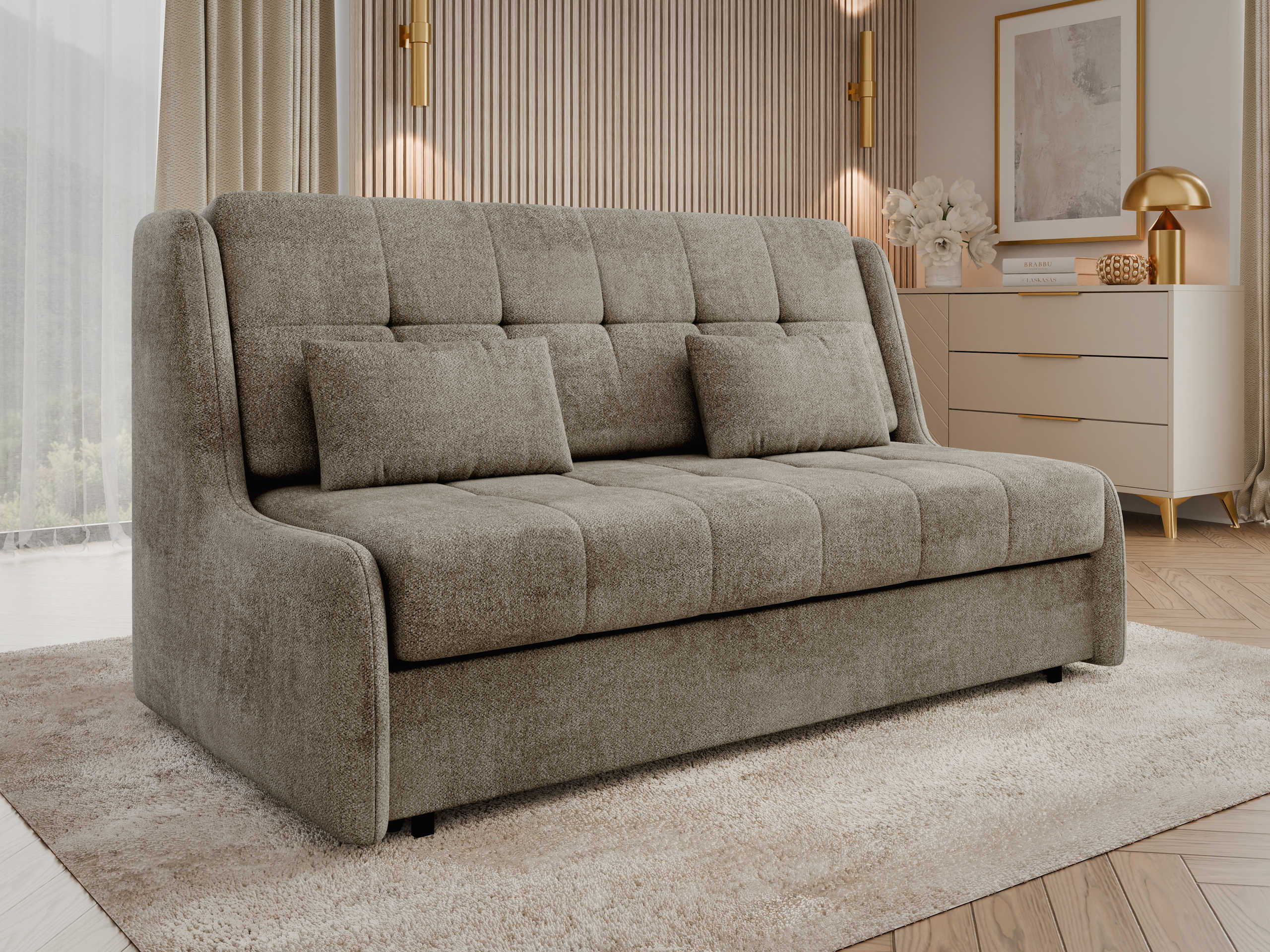 Divano letto Columbus 257 (Sereno 684)