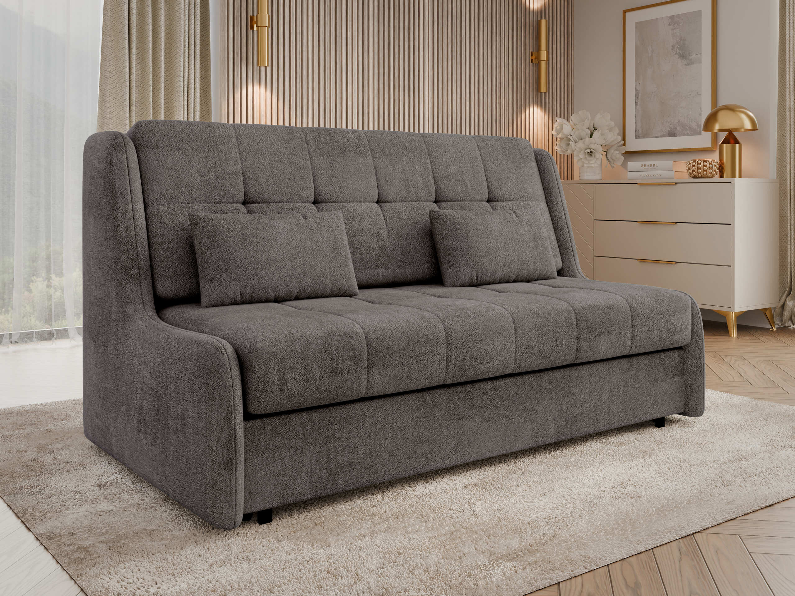 Divano letto Columbus 257 (Sereno 686)