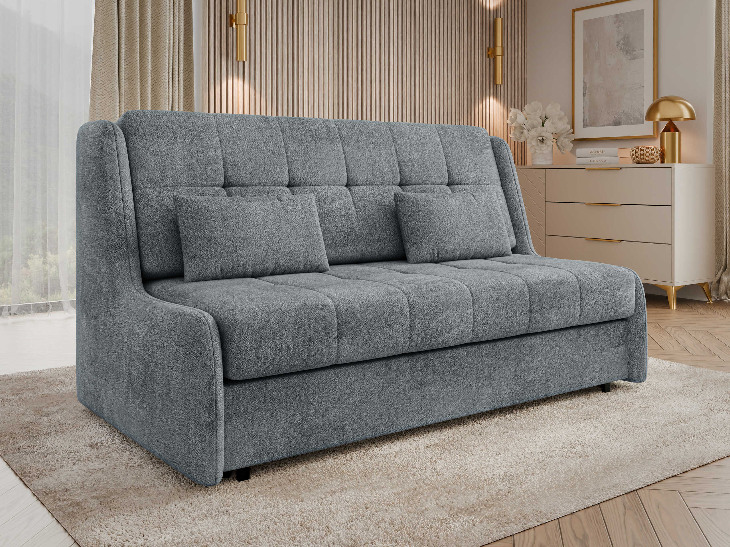 Divano letto Columbus 257 (Sereno 695)