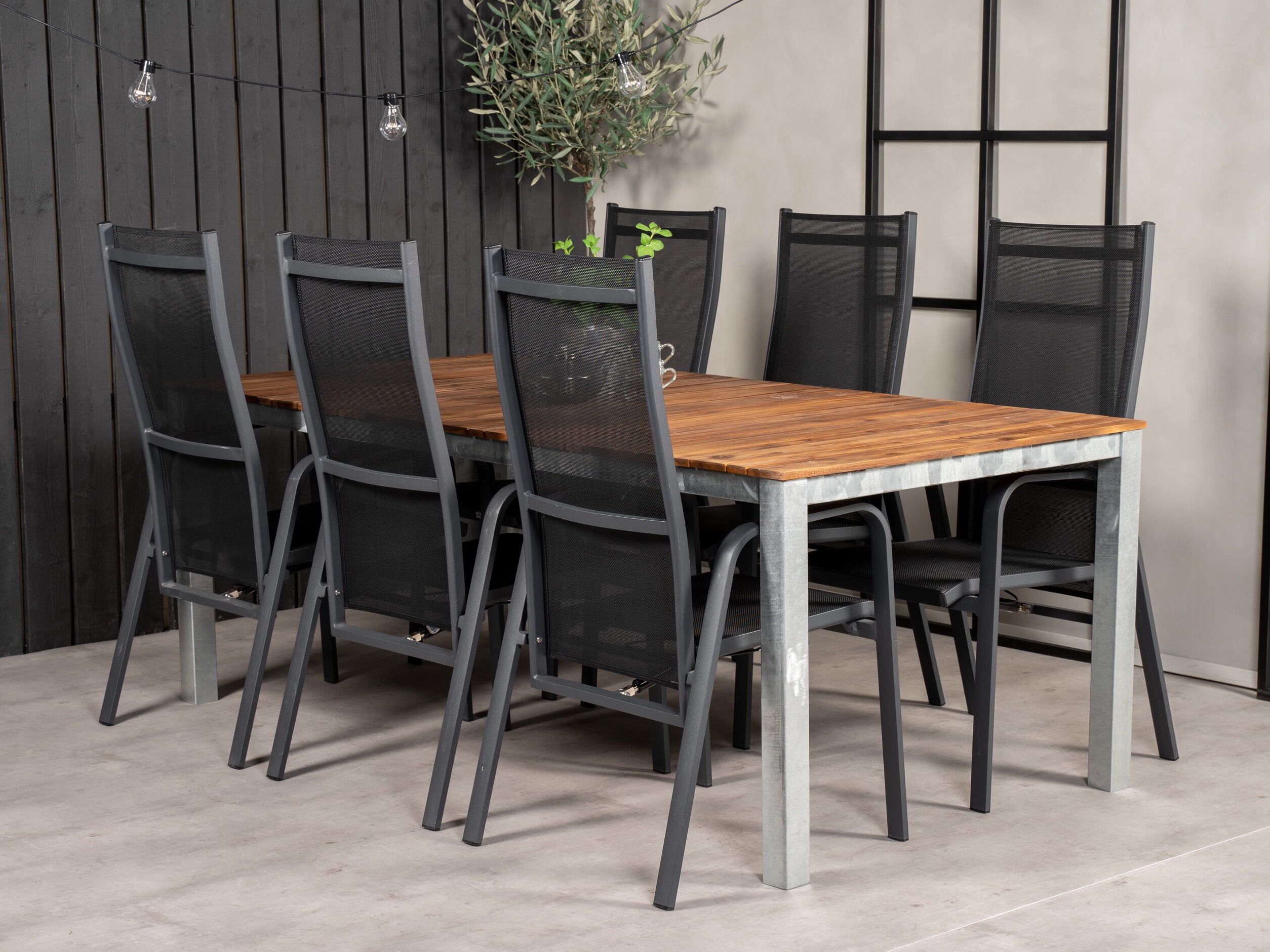 Tavolo e sedie set Dallas 5319