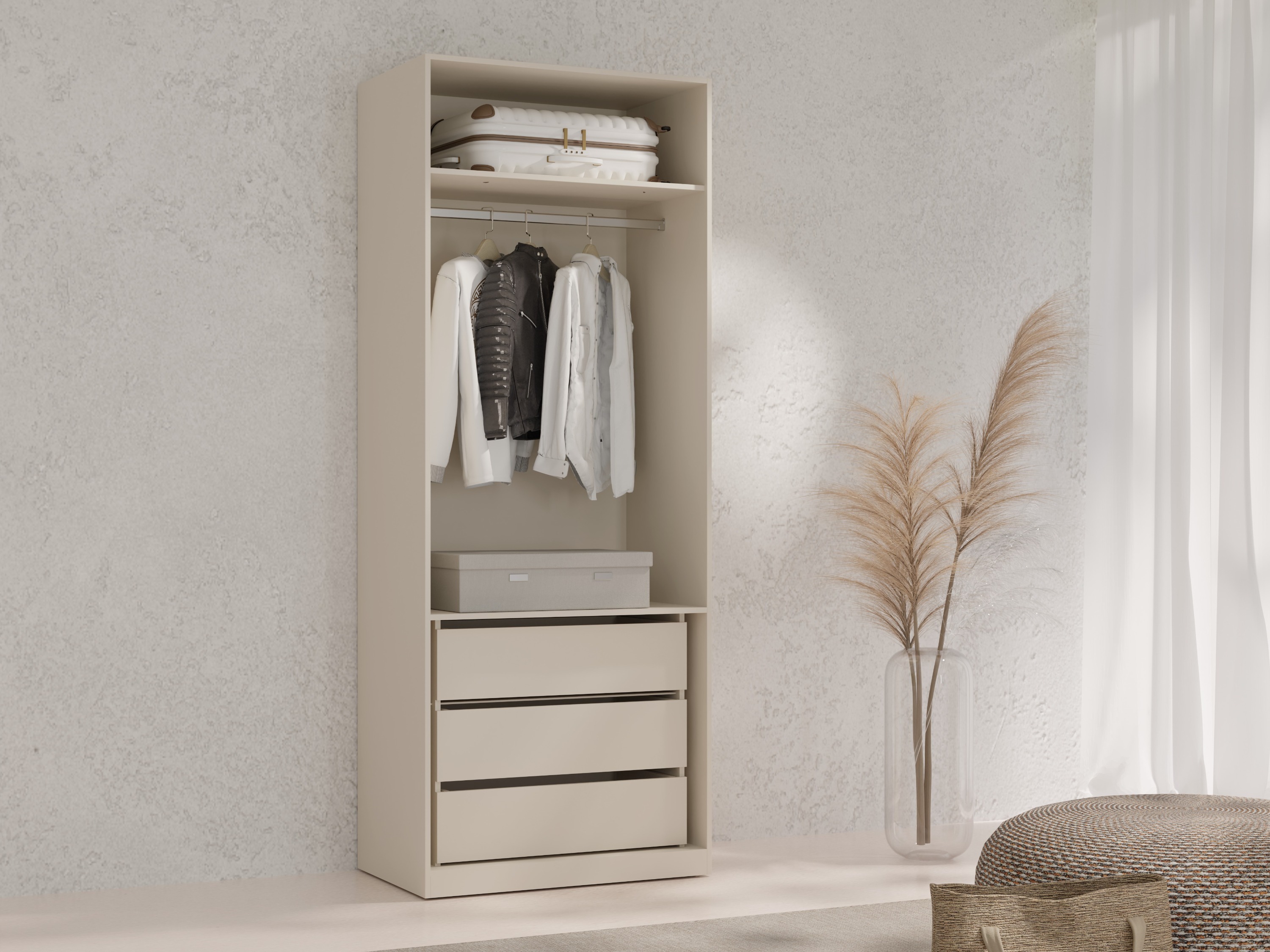 Armadio Toledo 145 (Beige)