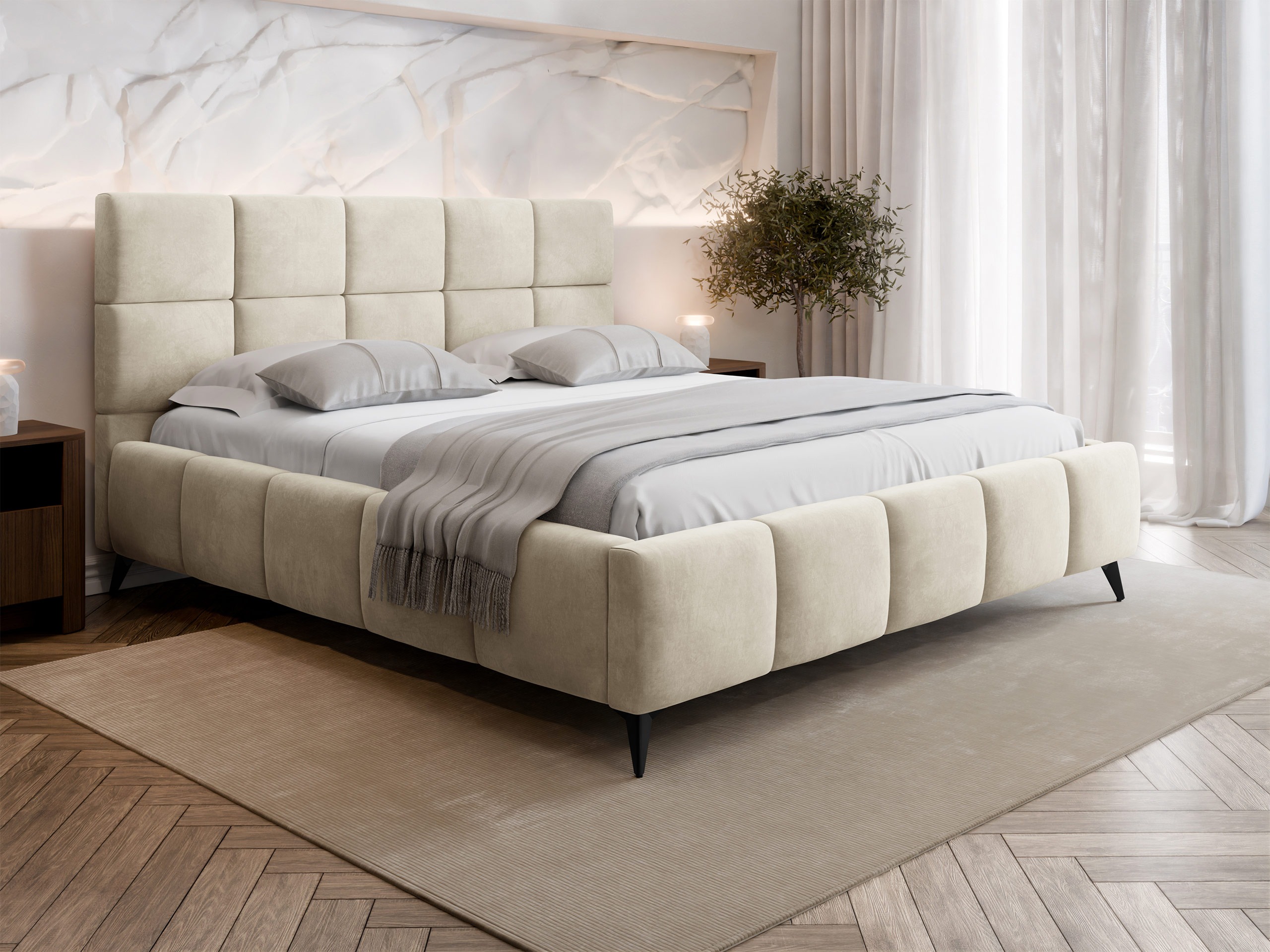 Letto Skokie 101 (Velluto 02)