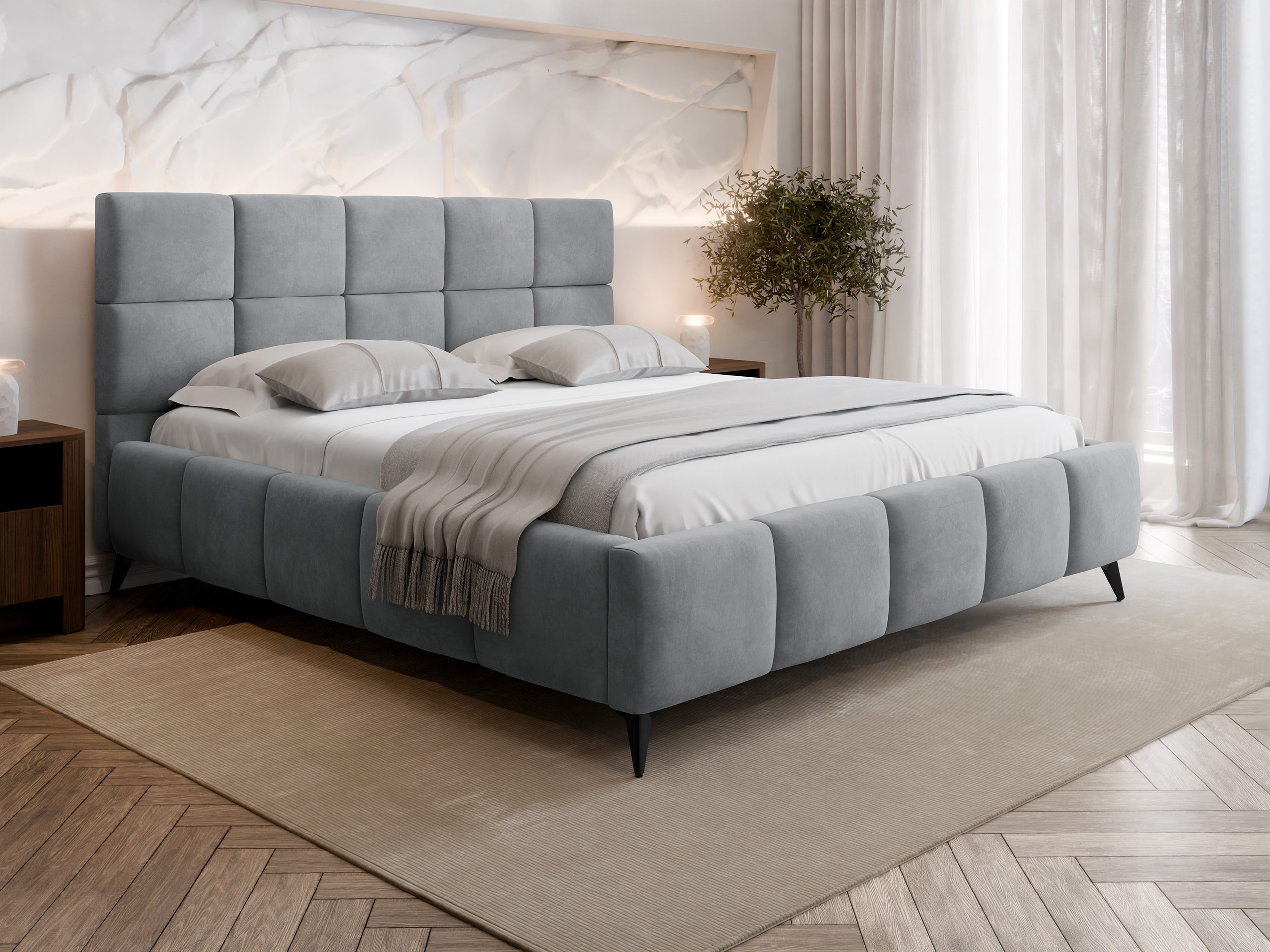 Letto Skokie 101 (Velluto 16)