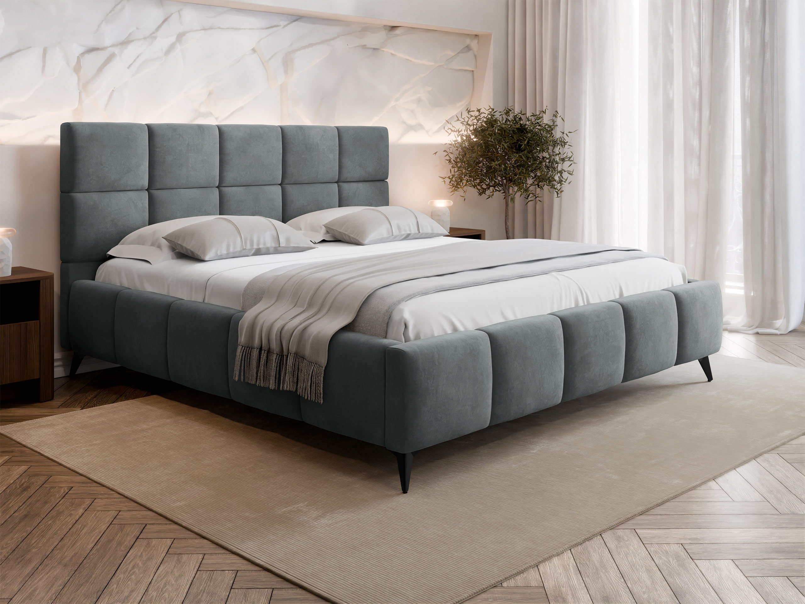 Letto Skokie 101 (Velluto 18)
