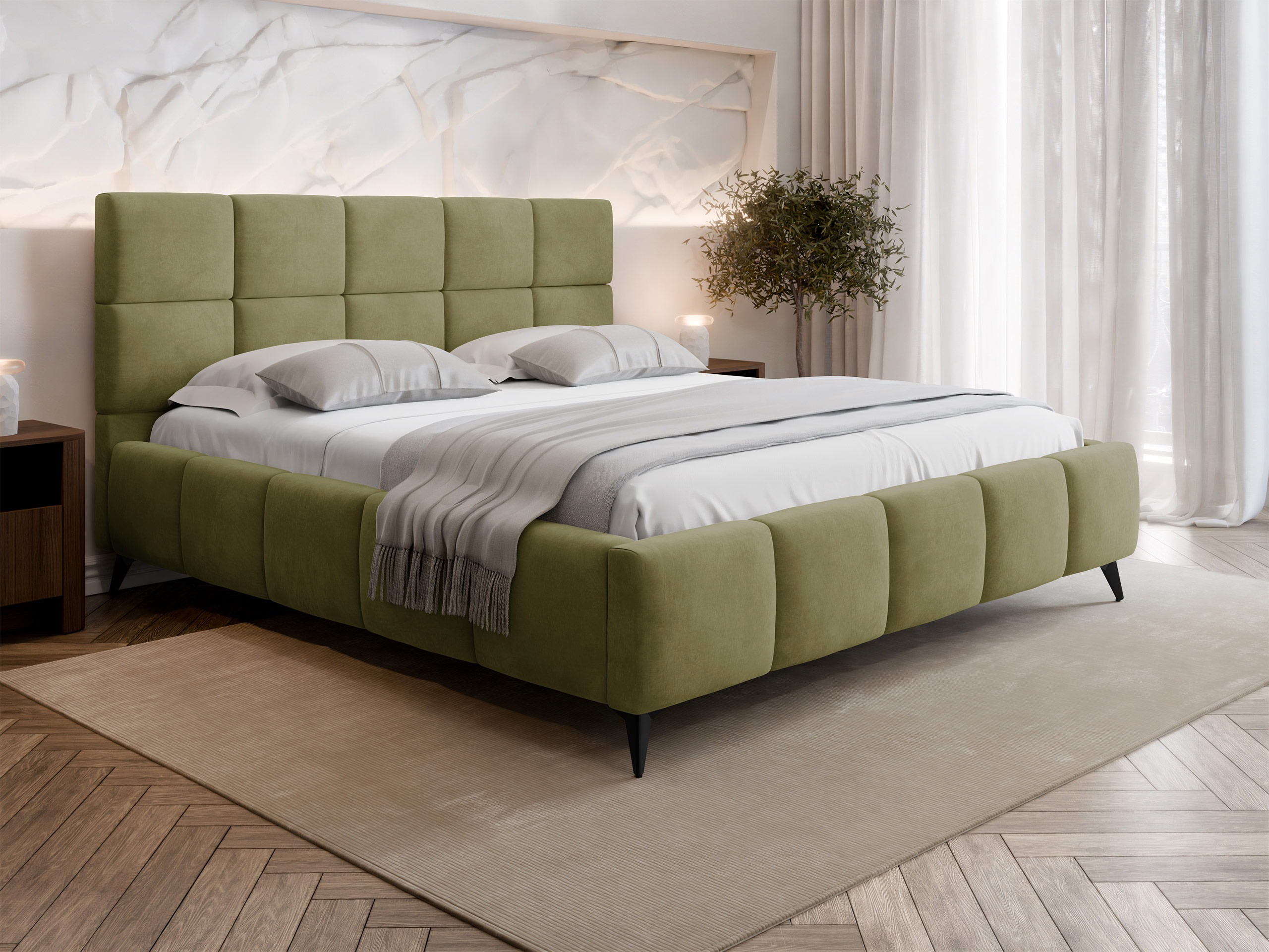 Letto Skokie 101 (Velluto 35)