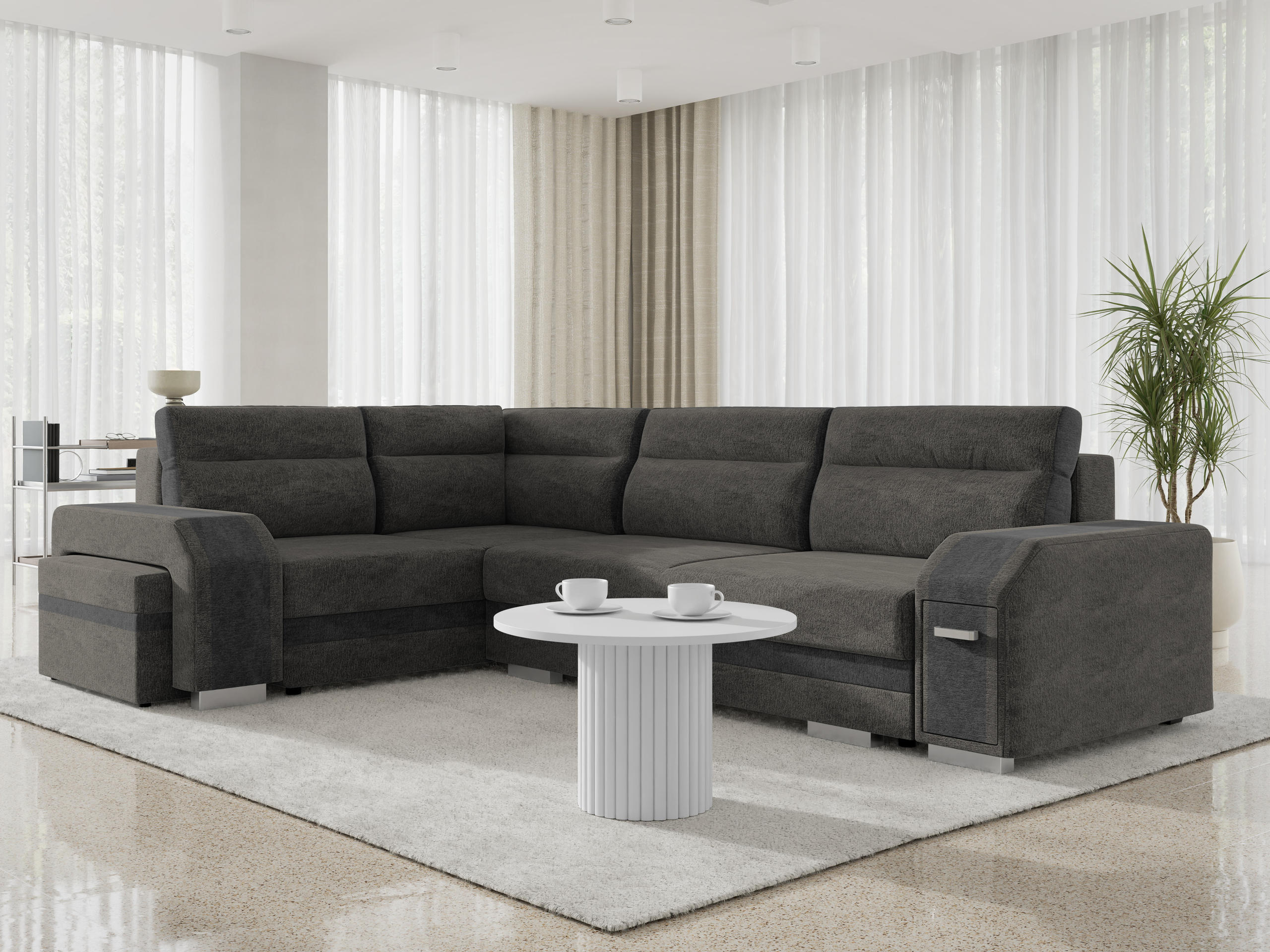Divano angolare Kingsport 117 (Nazar 225.06 + Nazar 225.07)