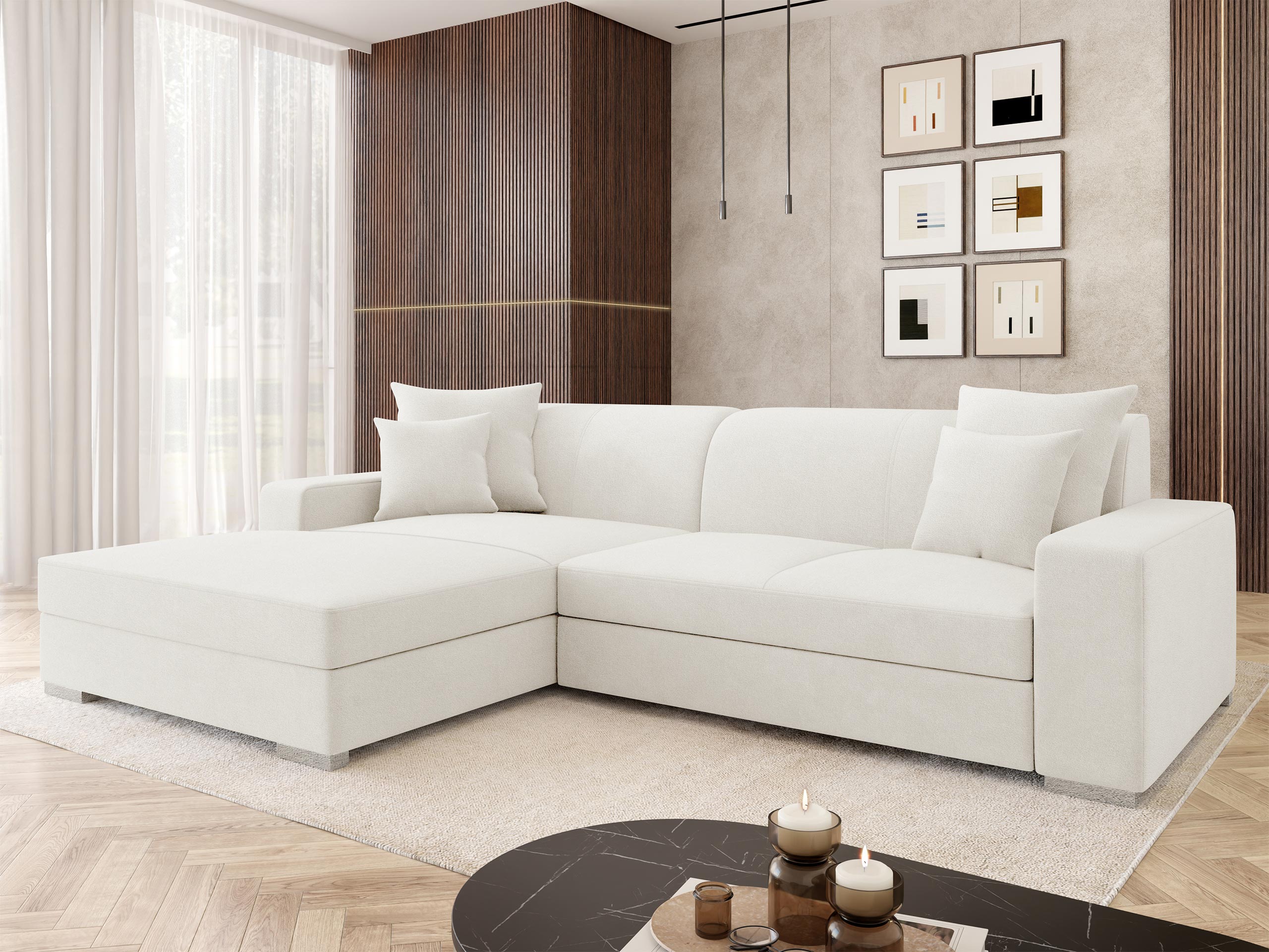 Divano angolare Kingsport 118 (Velo 621)