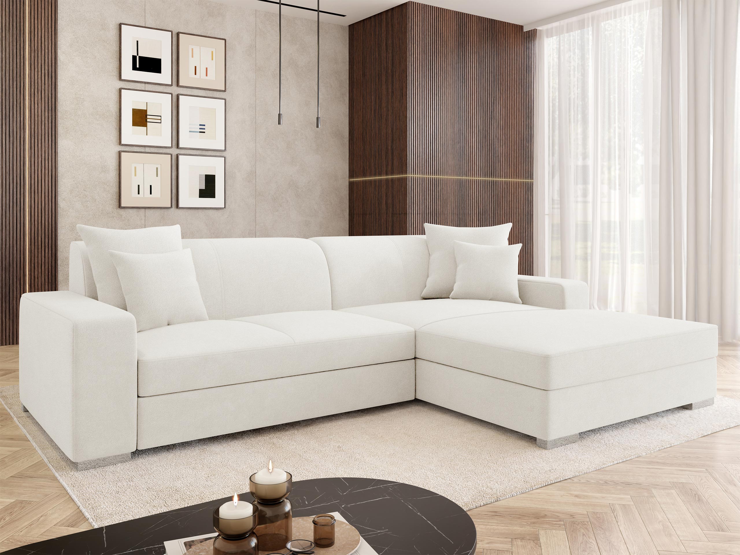 Divano angolare Kingsport 118 (Velo 621)