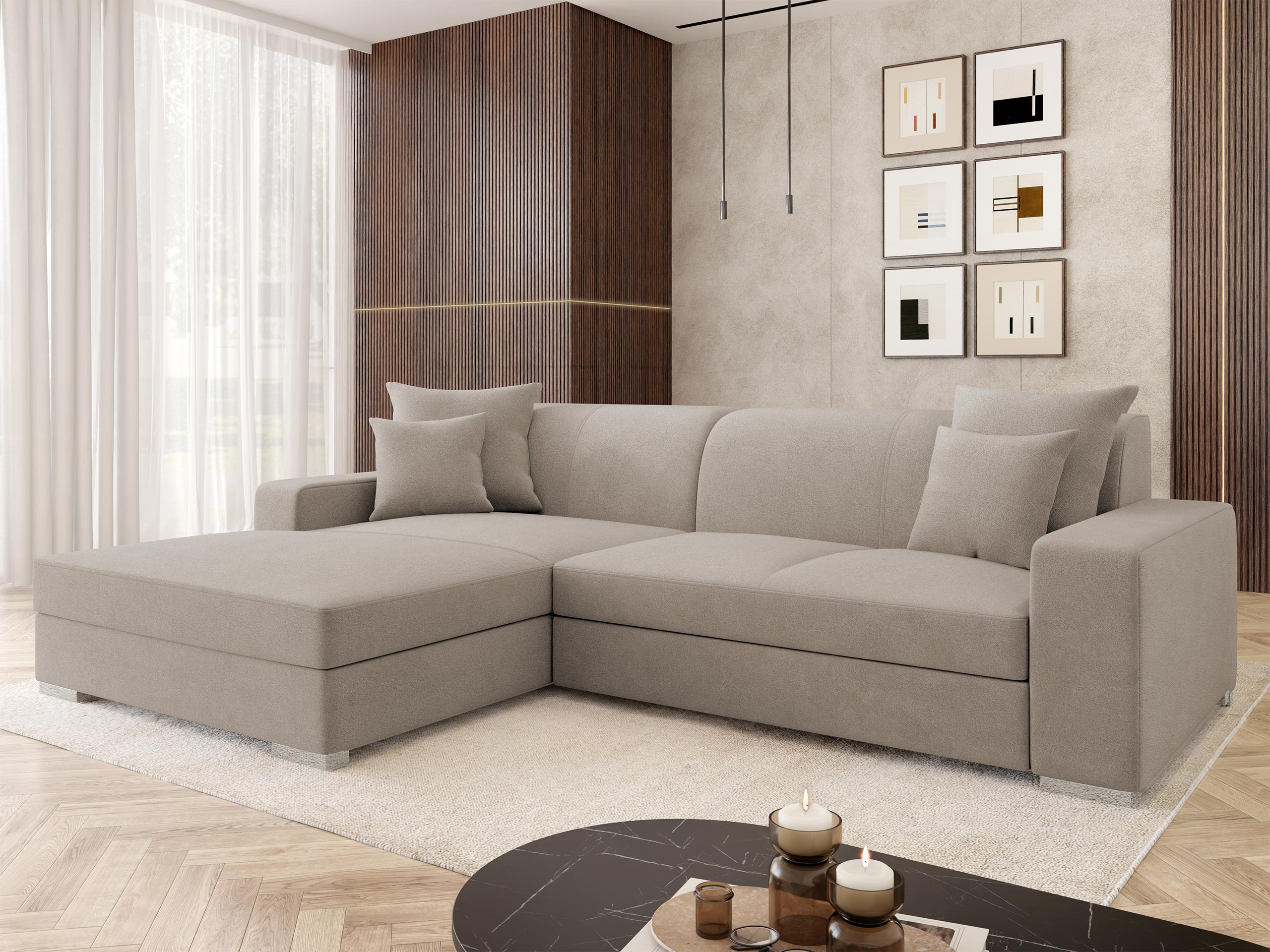 Divano angolare Kingsport 118 (Velo 623)