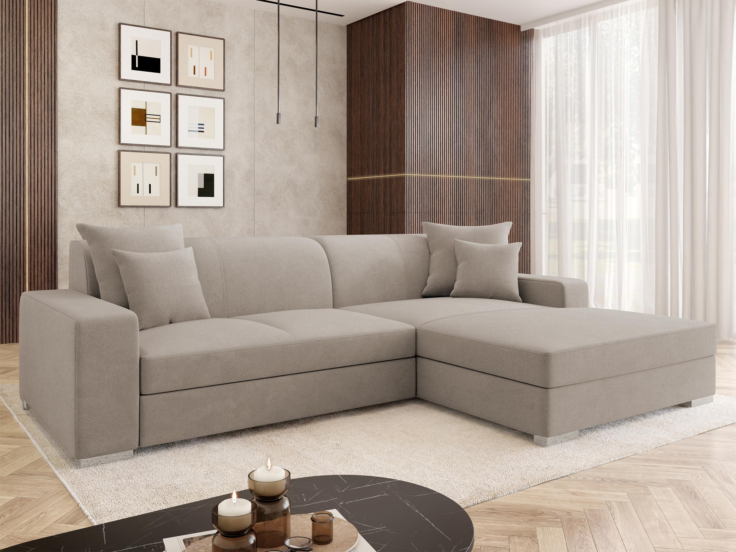 Divano angolare Kingsport 118 (Velo 623)