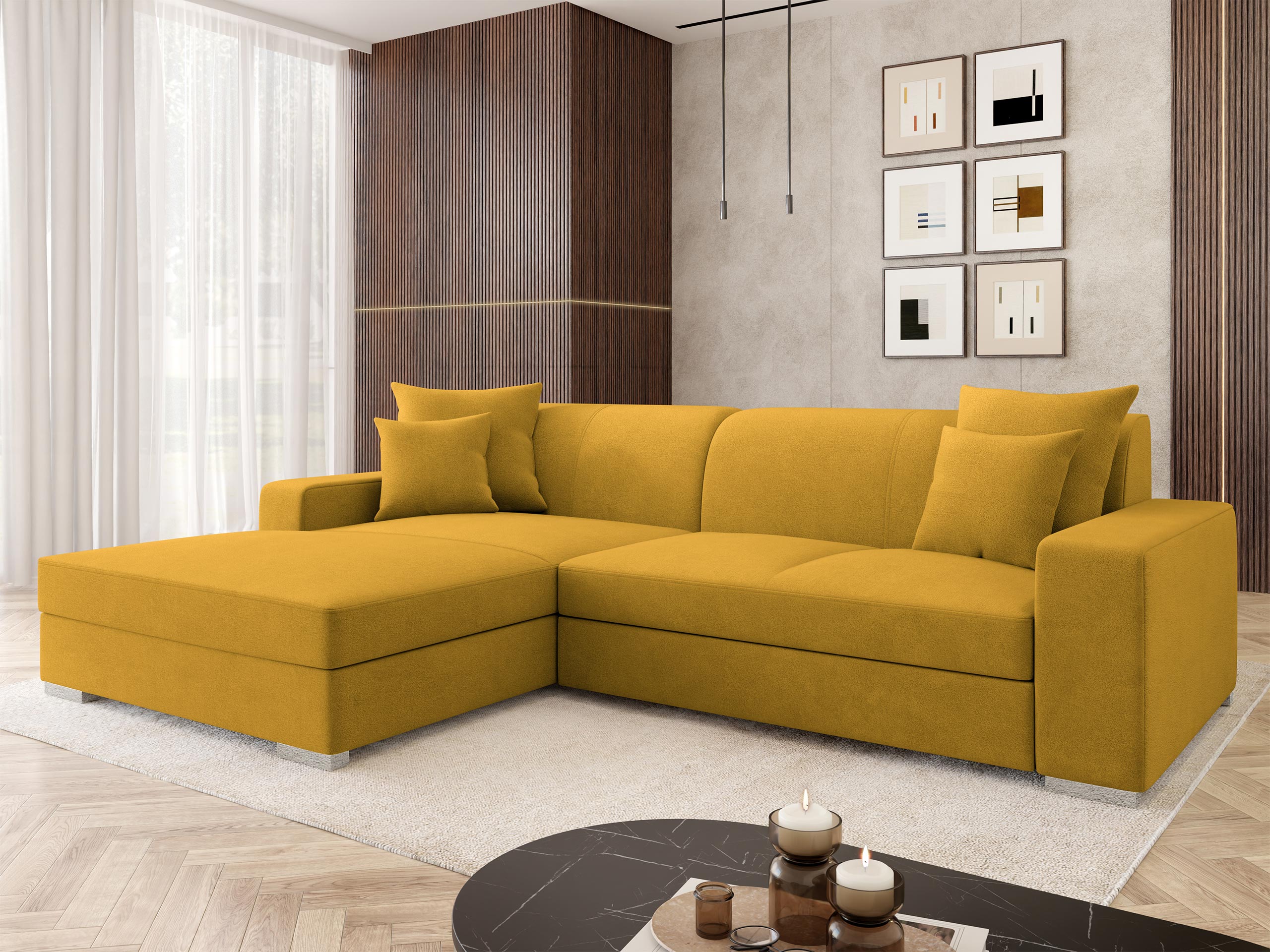 Divano angolare Kingsport 118 (Velo 626)