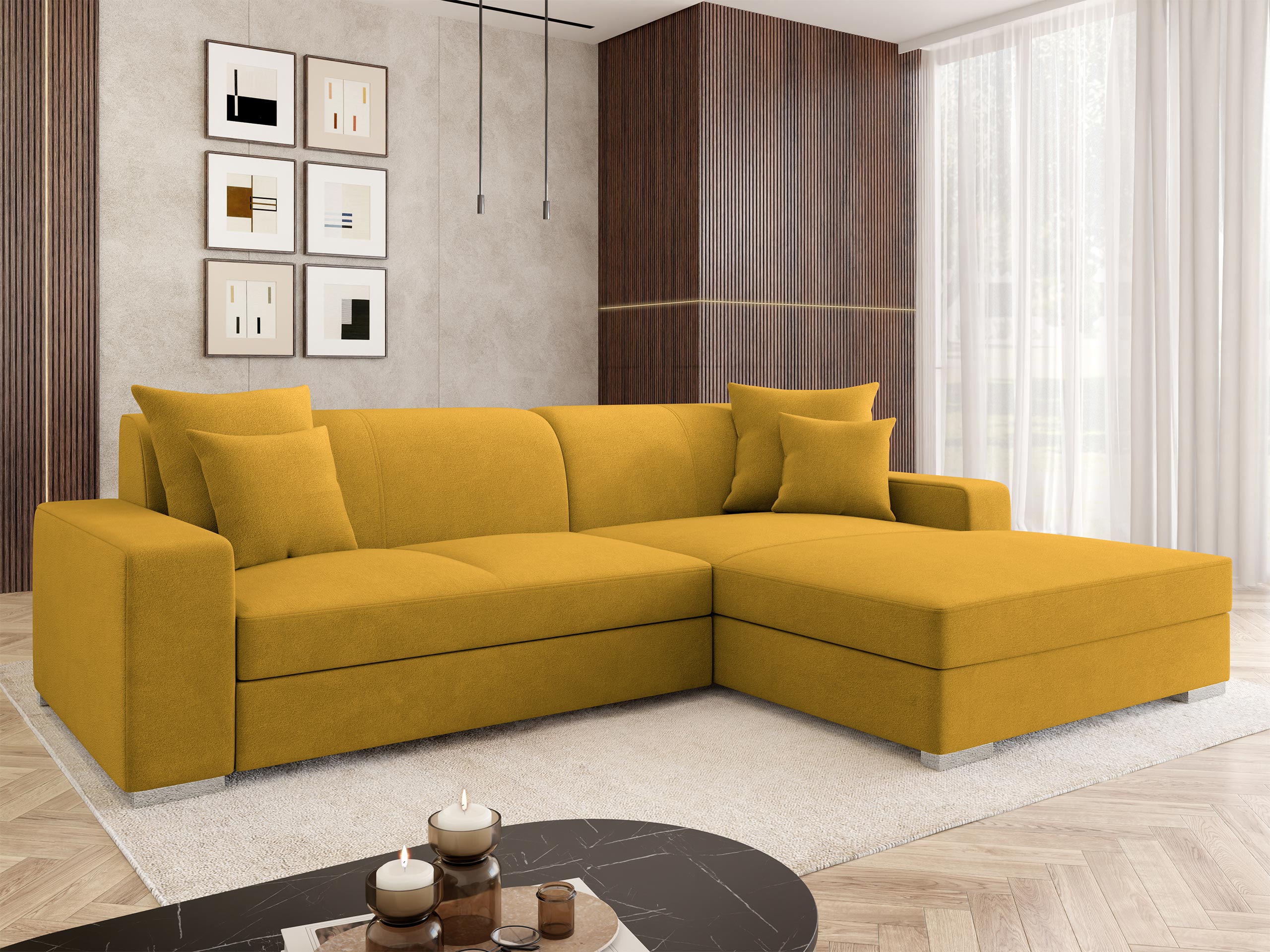 Divano angolare Kingsport 118 (Velo 626)