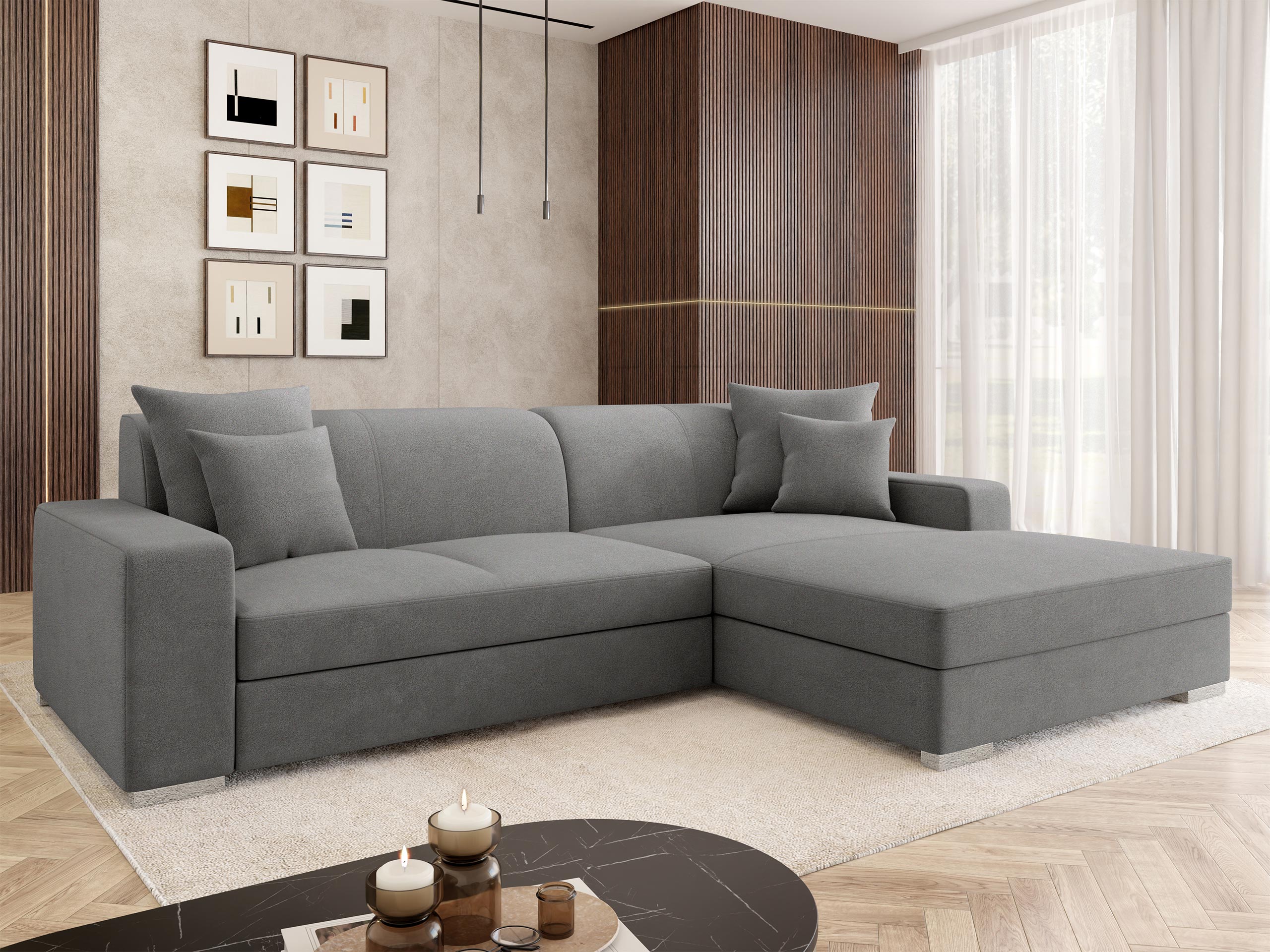 Divano angolare Kingsport 118 (Velo 635)