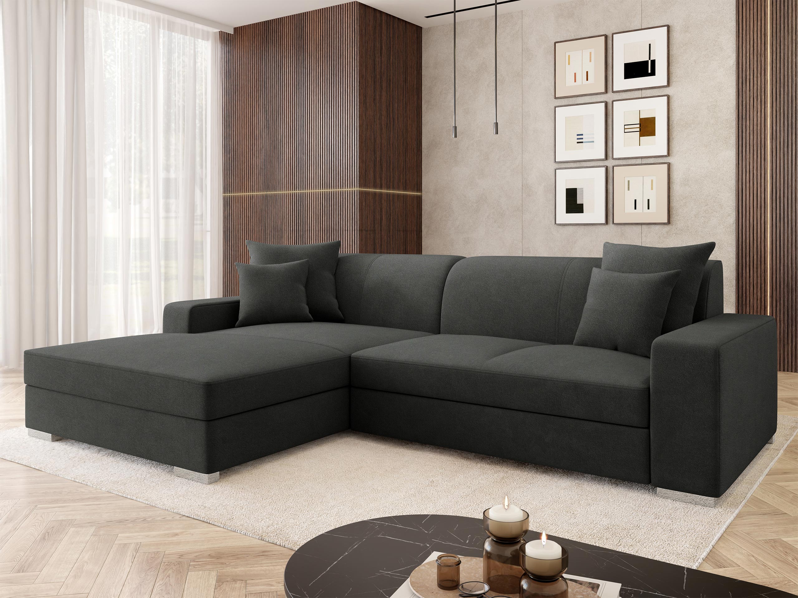 Divano angolare Kingsport 118 (Velo 636)