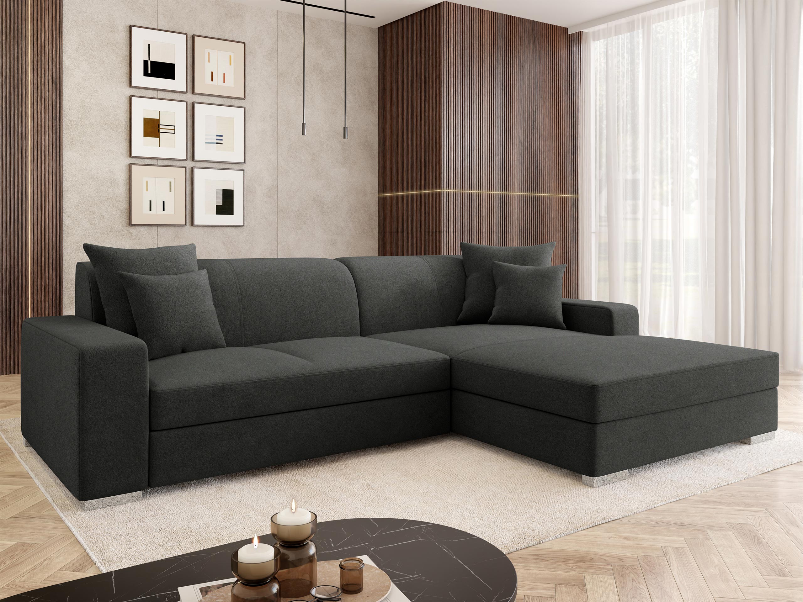 Divano angolare Kingsport 118 (Velo 636)