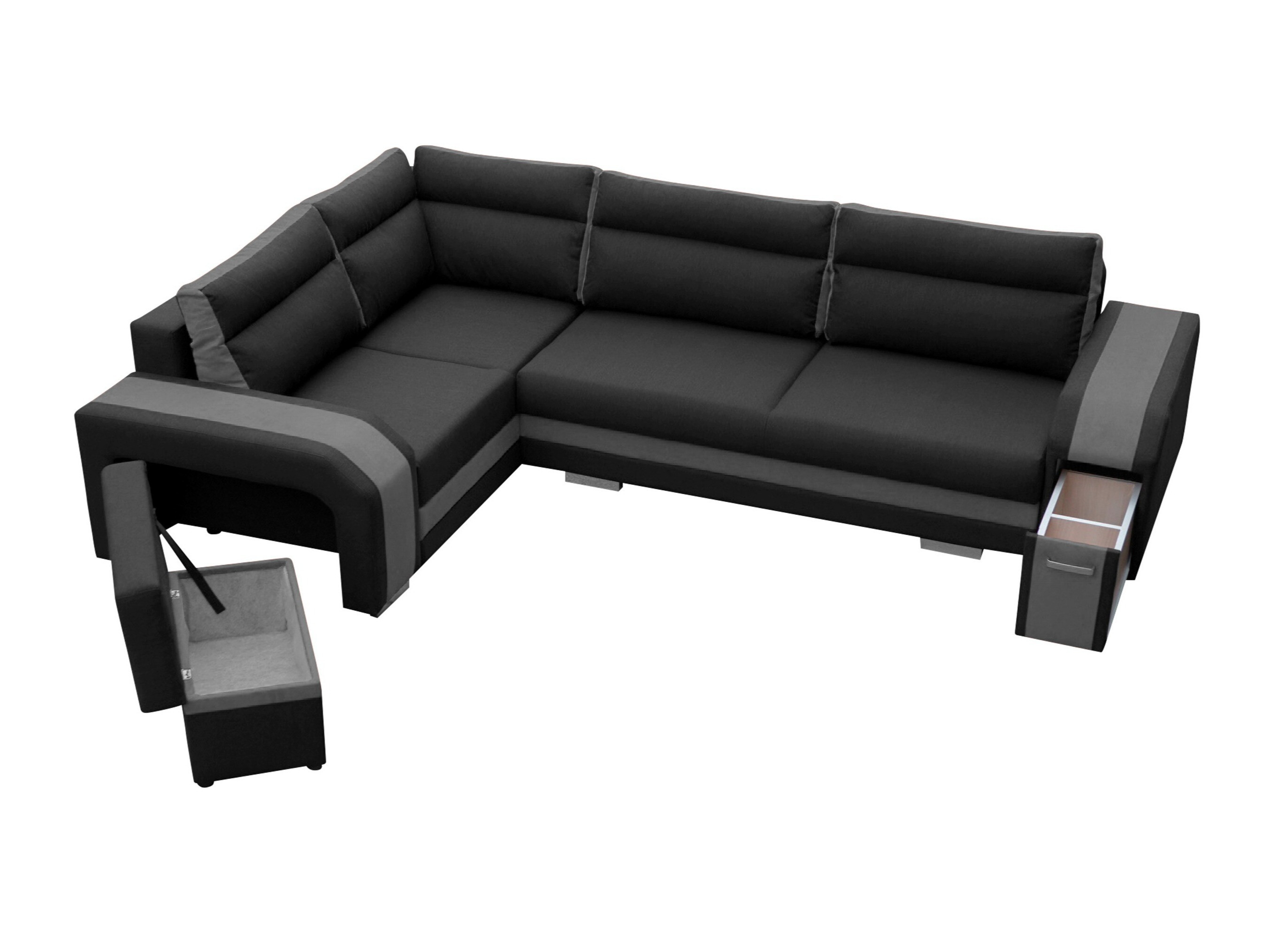 Divano angolare Kingsport 117 (Nazar 225.03 + Nazar 225.01)