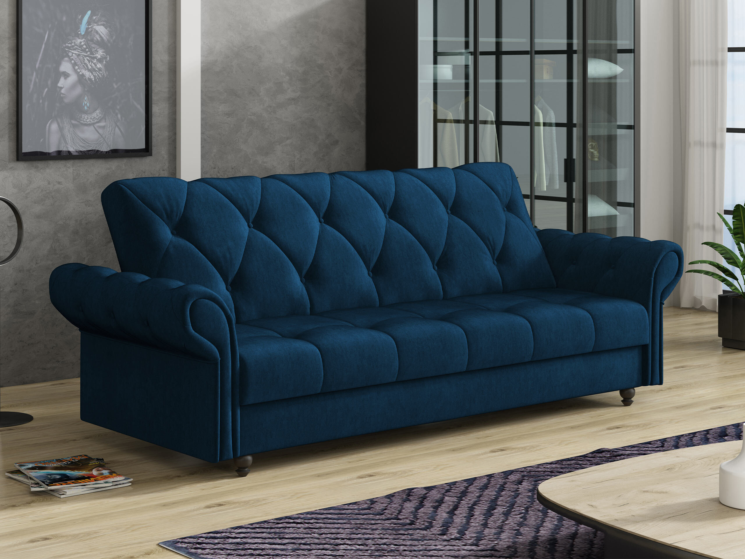 Divano letto Columbus 209 (Kronos 09)