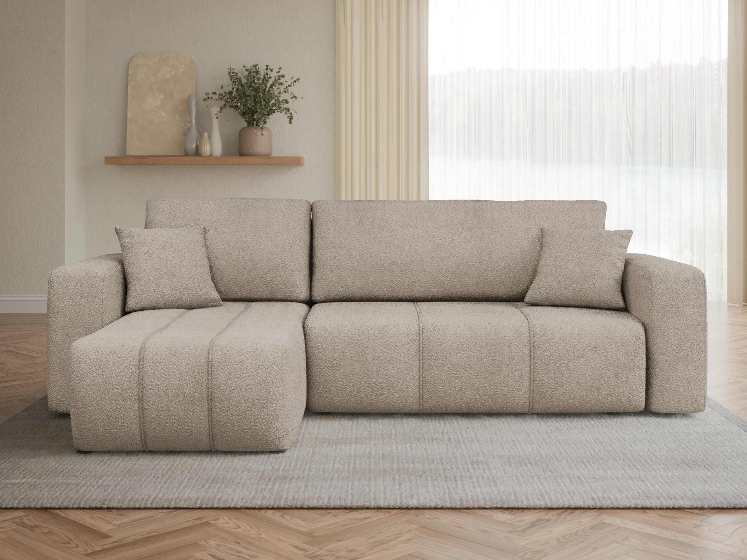 Divano angolare Comfivo Laurus (Coral 50)