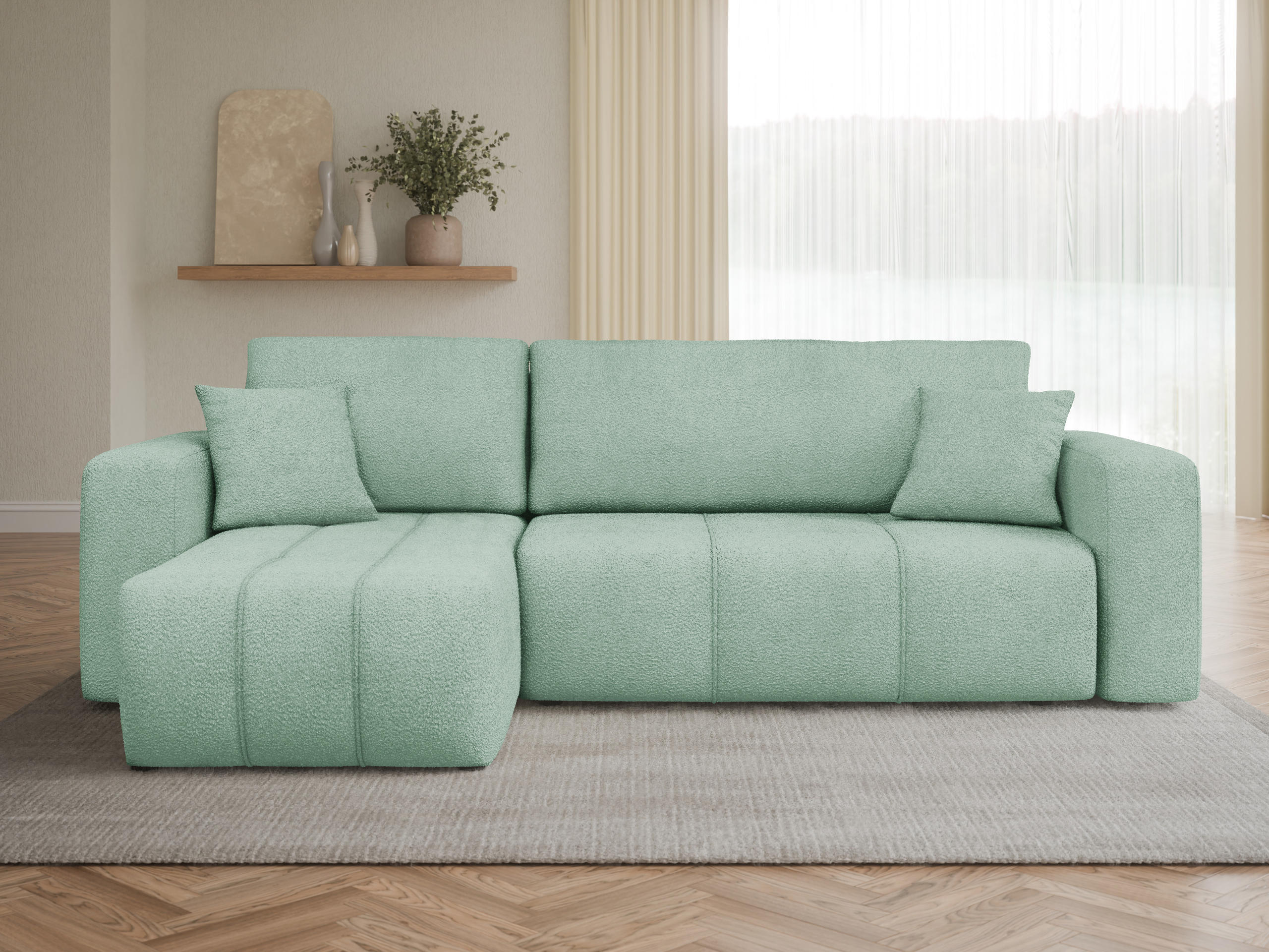 Divano angolare Comfivo Laurus (Coral 55)