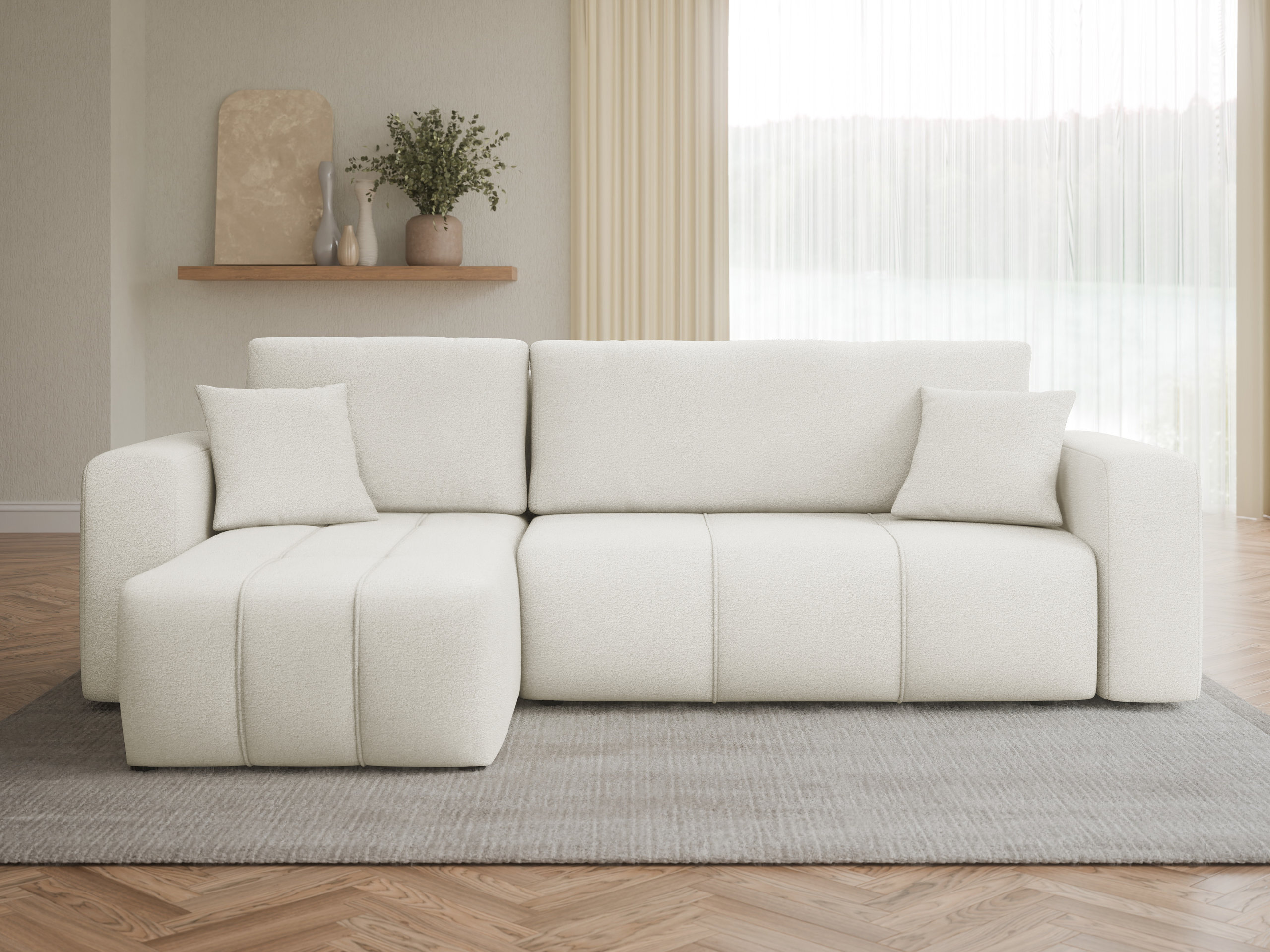 Divano angolare Comfivo Laurus (Velo 621)