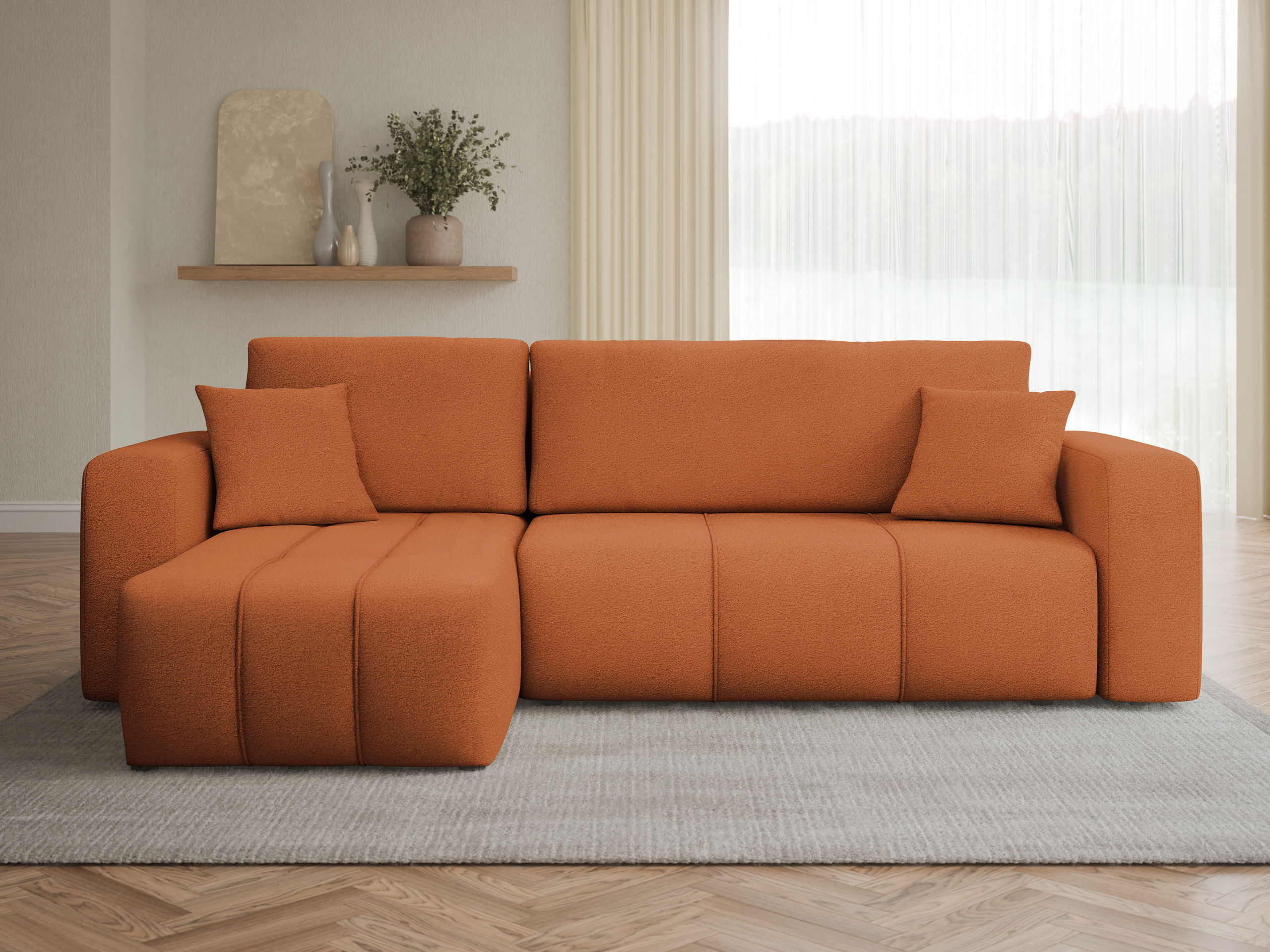 Divano angolare Comfivo Laurus (Velo 627)