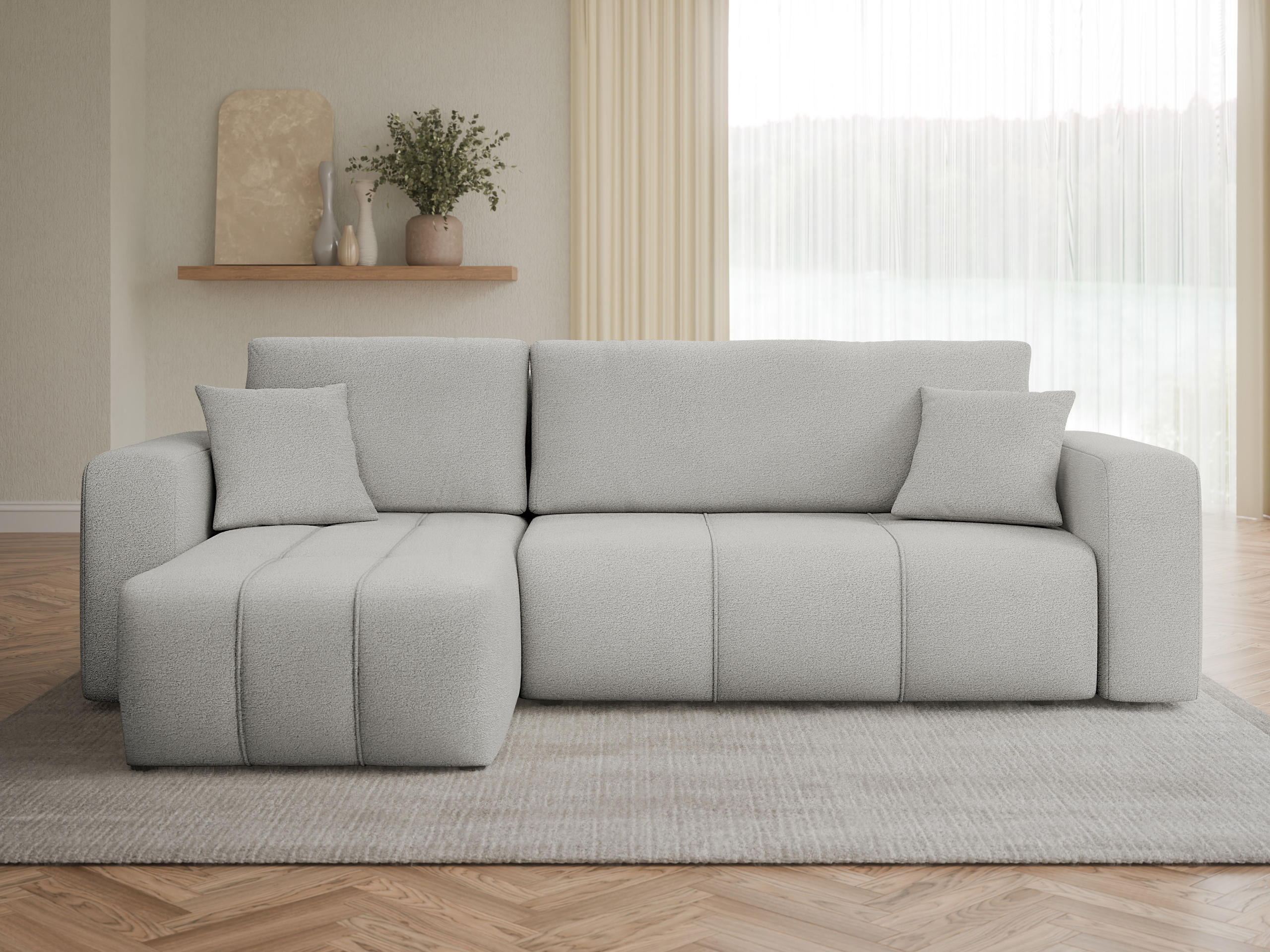 Divano angolare Comfivo Laurus (Velo 633)