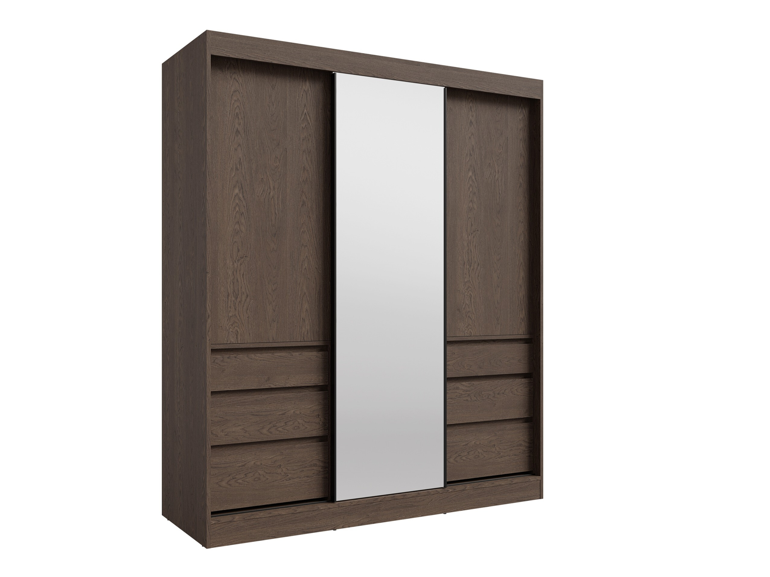 Armadio Toledo 120 (Rovere moro)