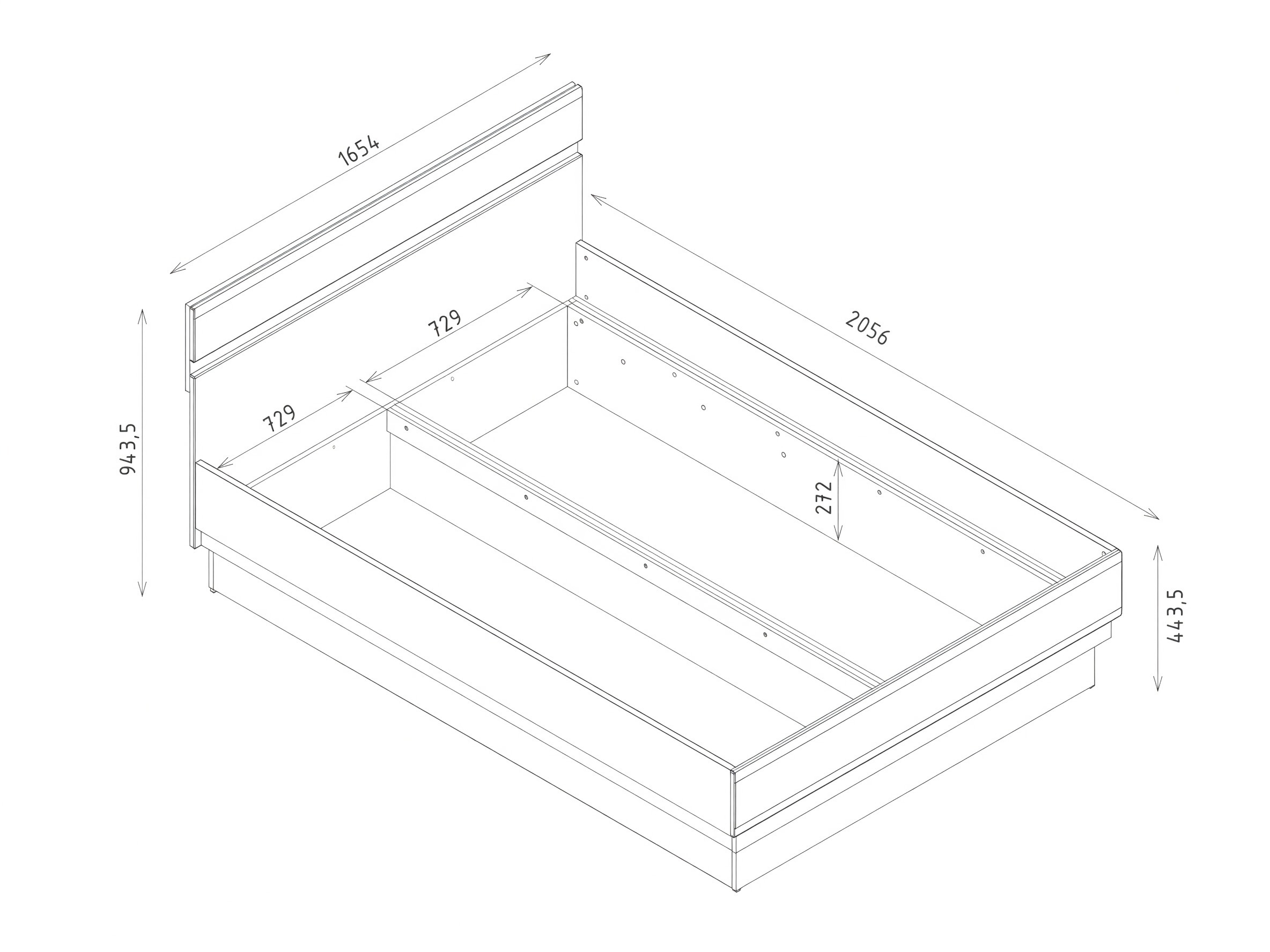 Letto Salsevi 117