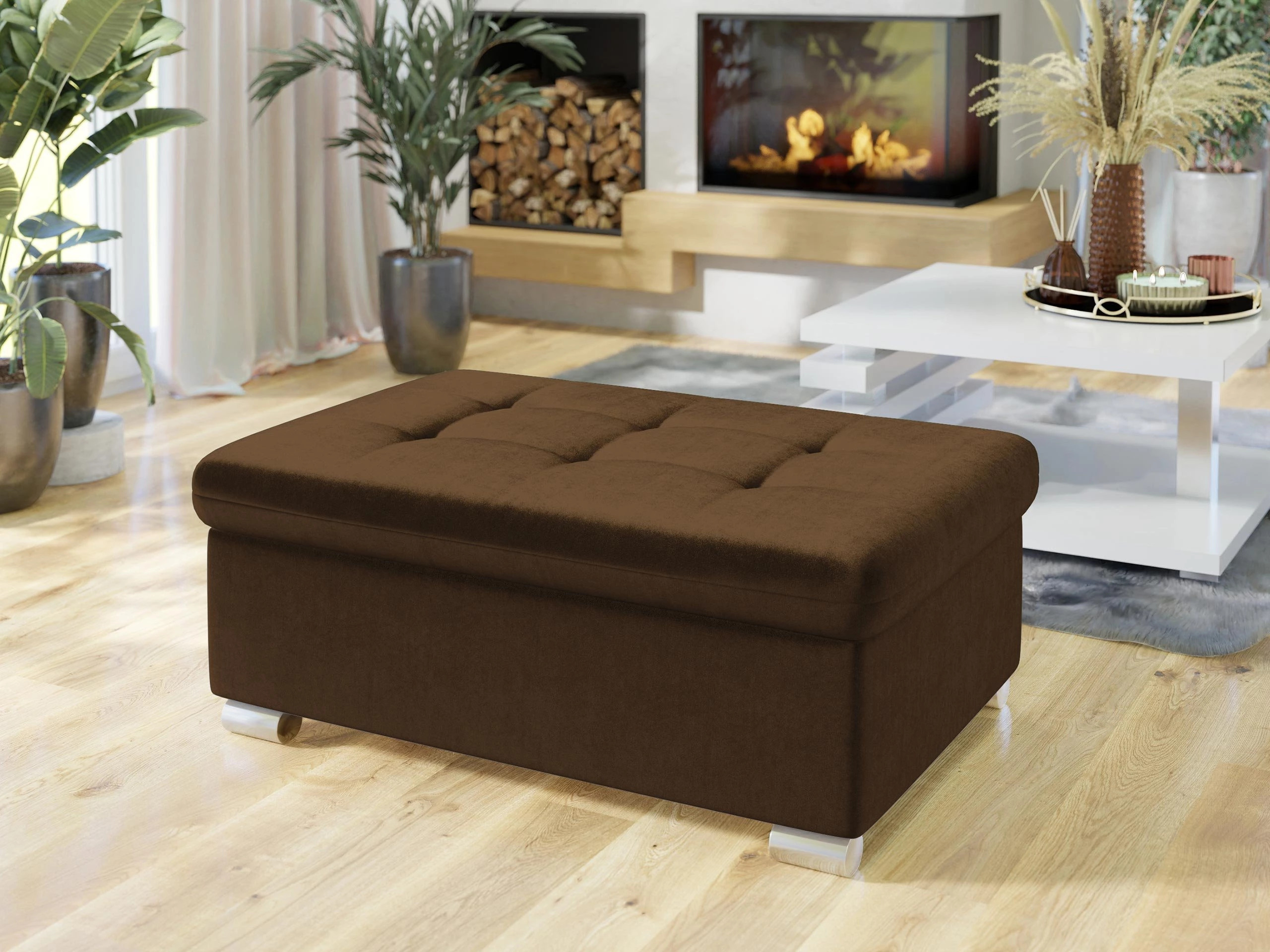 Panca imbottita Comfivo Gemma I (Magic Velvet 2299)