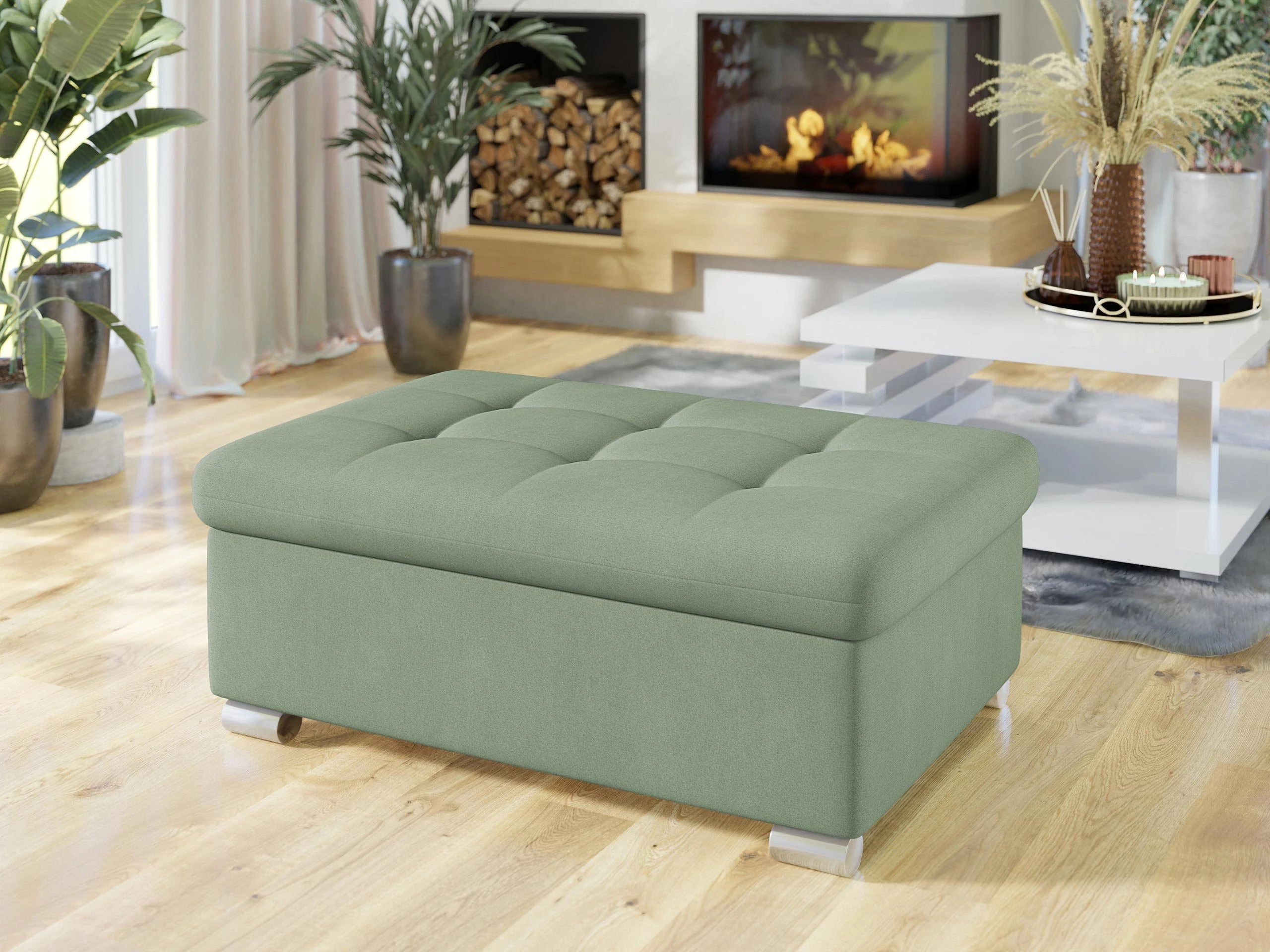 Panca imbottita Comfivo Gemma I (Uttario Velvet 2954)