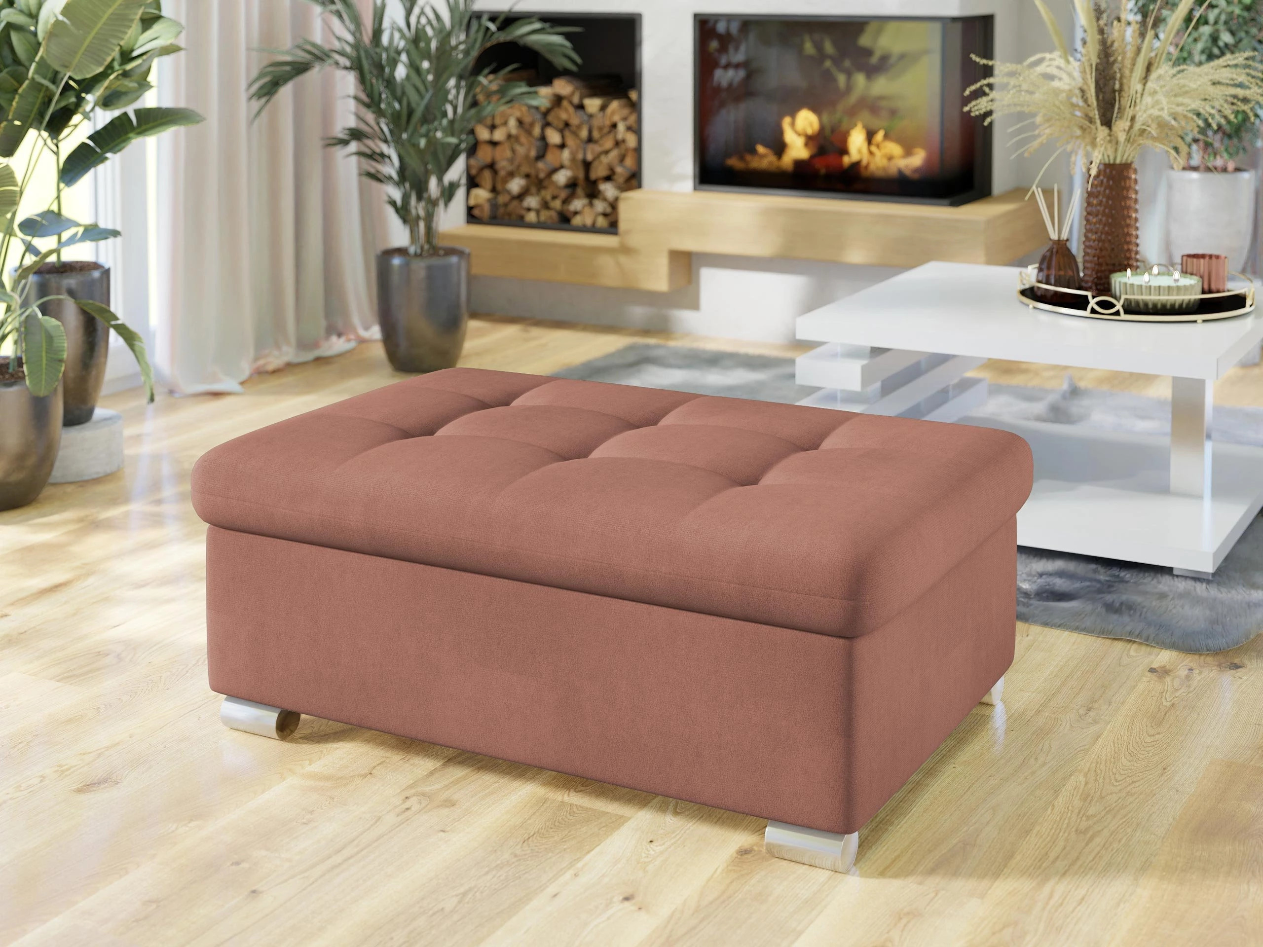 Panca imbottita Comfivo Gemma I (Uttario Velvet 2955)