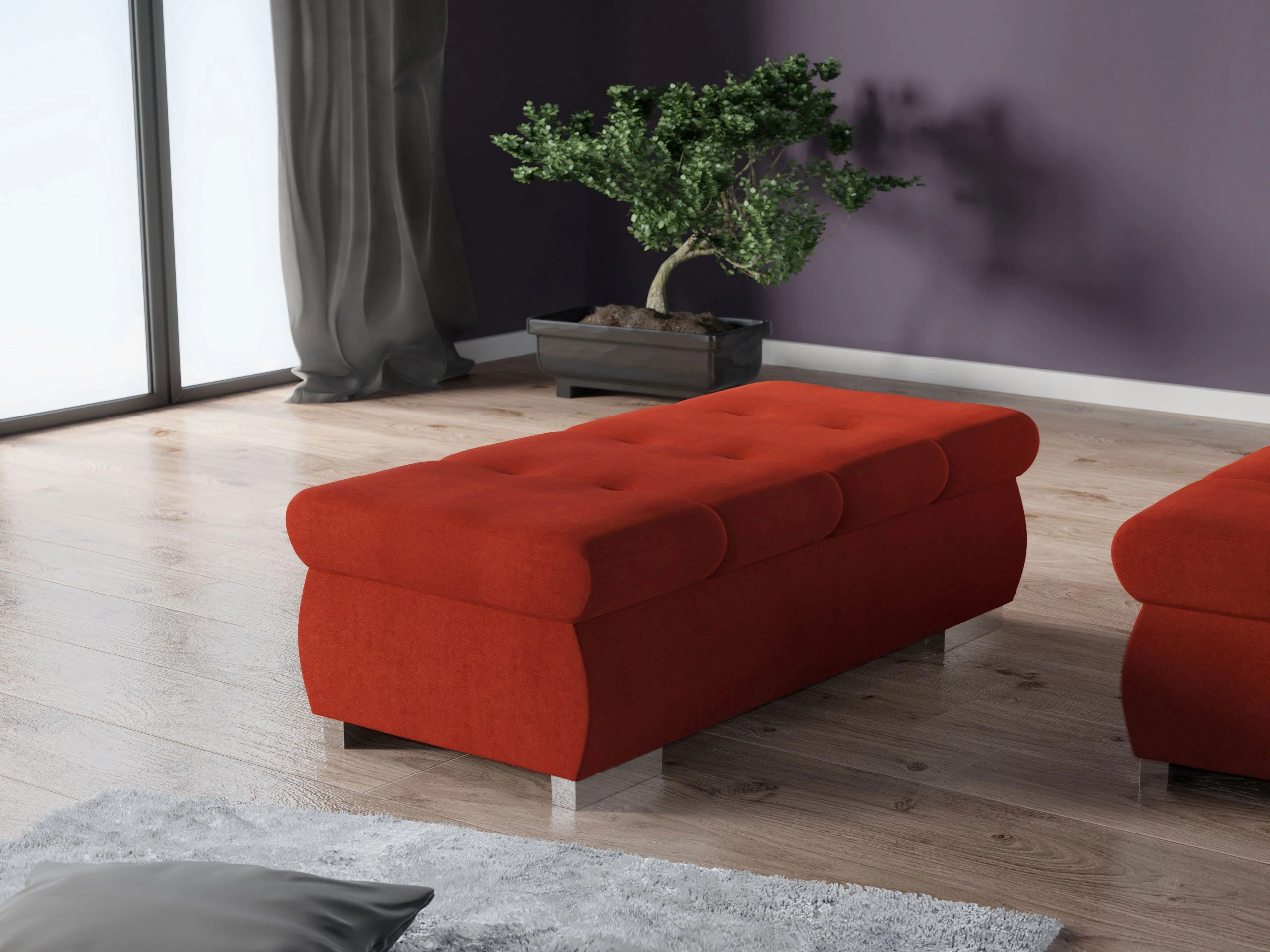 Panca imbottita Comfivo Nitor I (Uttario Velvet 2964)