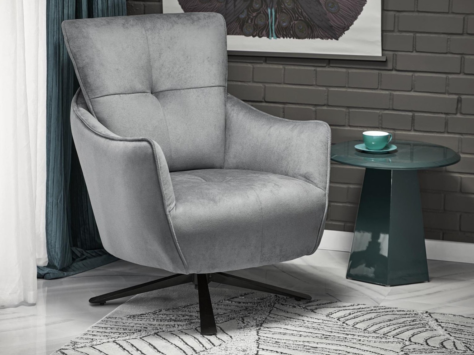 Poltrona Houston 1928 (Grigio)