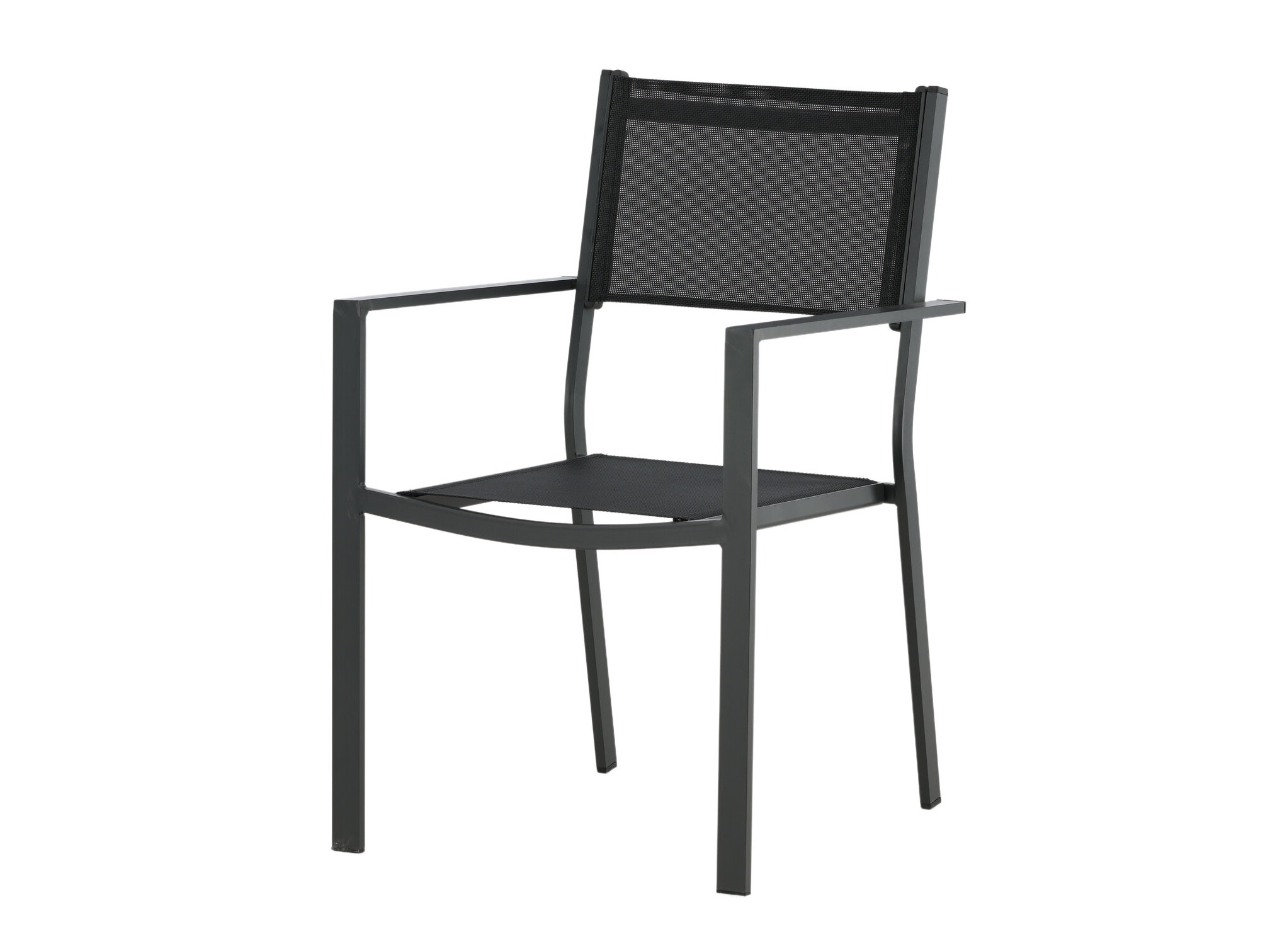 Sedia per esterni Dallas 746 (Nero + Grigio chiaro)