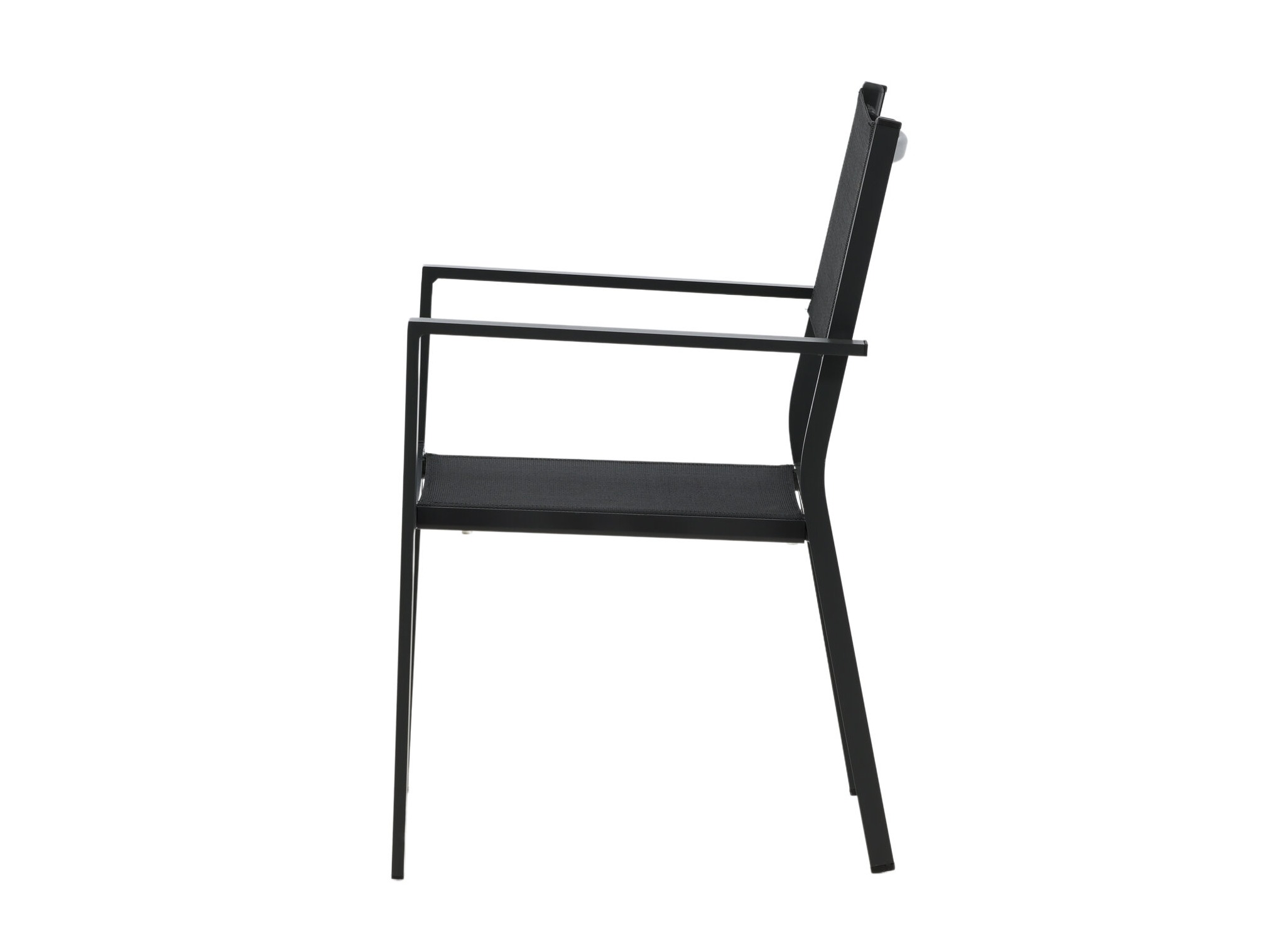 Sedia per esterni Dallas 746 (Nero + Grigio chiaro)
