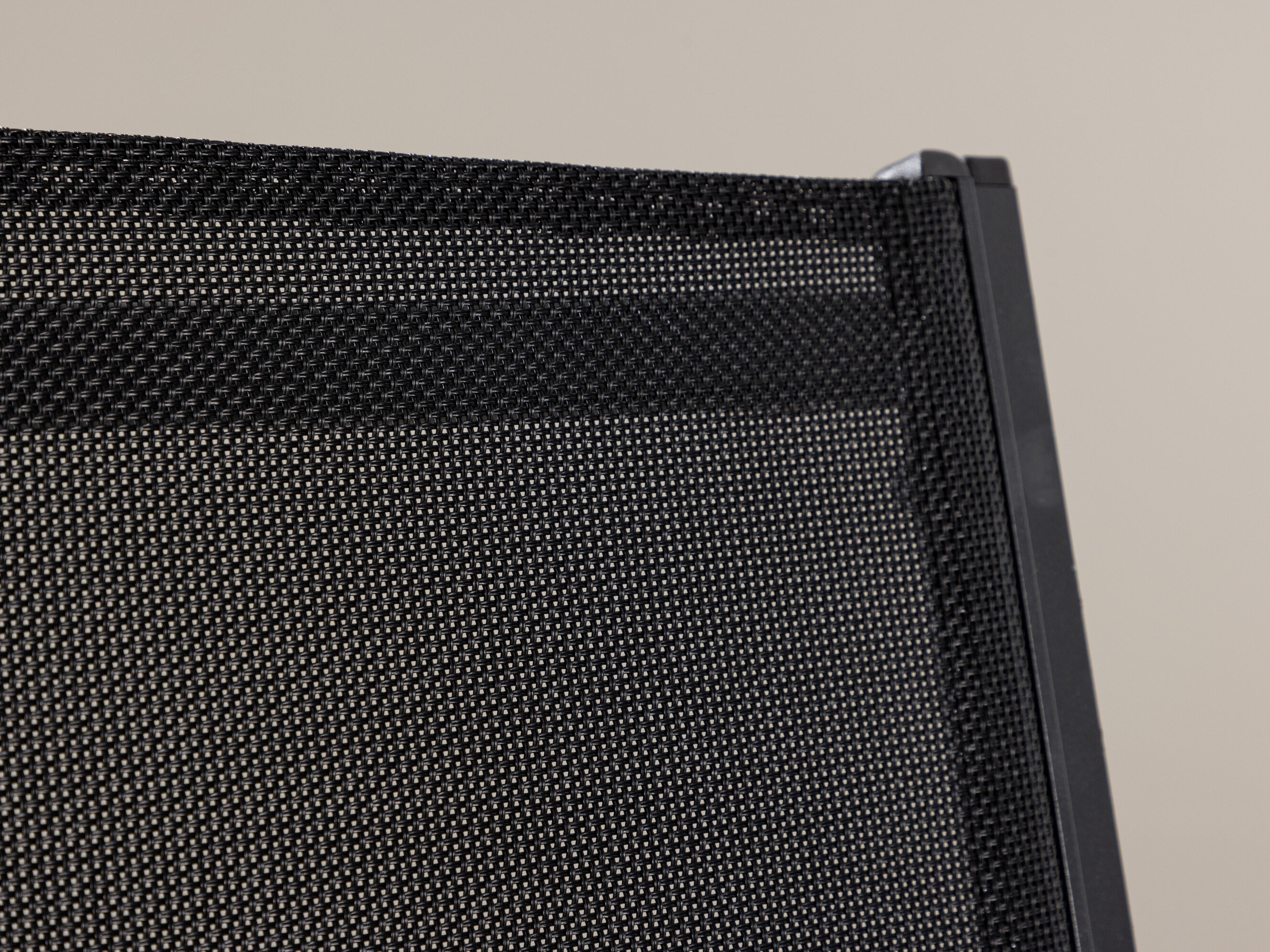 Sedia per esterni Dallas 746 (Nero + Grigio chiaro)