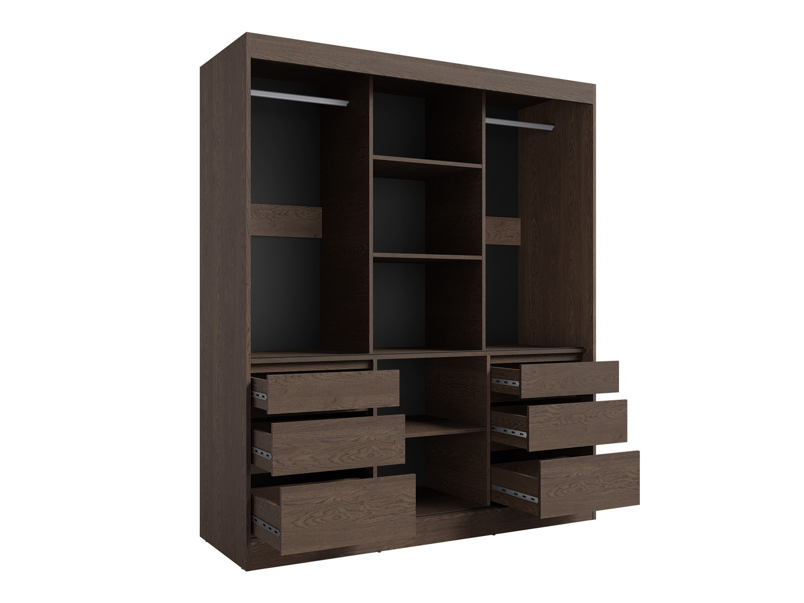 Armadio Toledo 120 (Rovere moro)