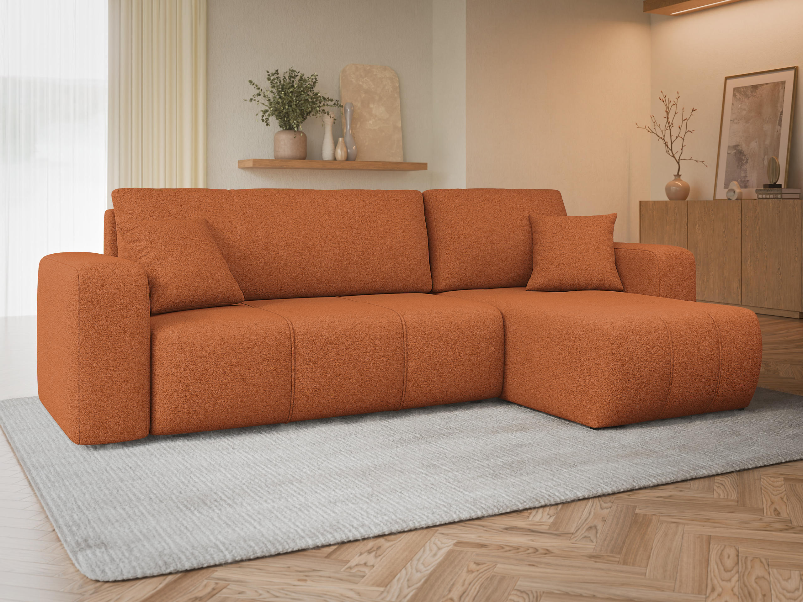 Divano angolare Comfivo Laurus (Velo 627)
