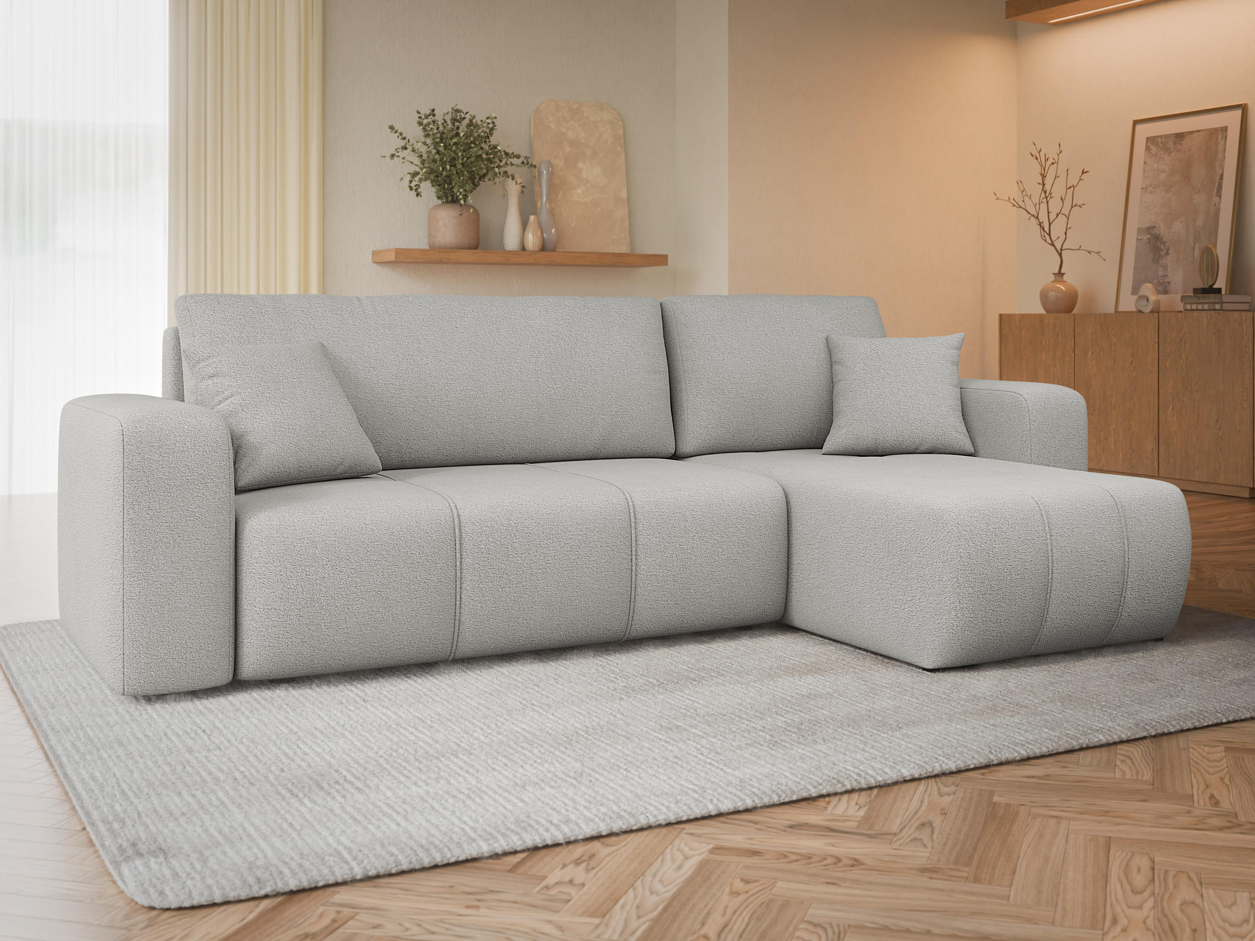 Divano angolare Comfivo Laurus (Velo 633)