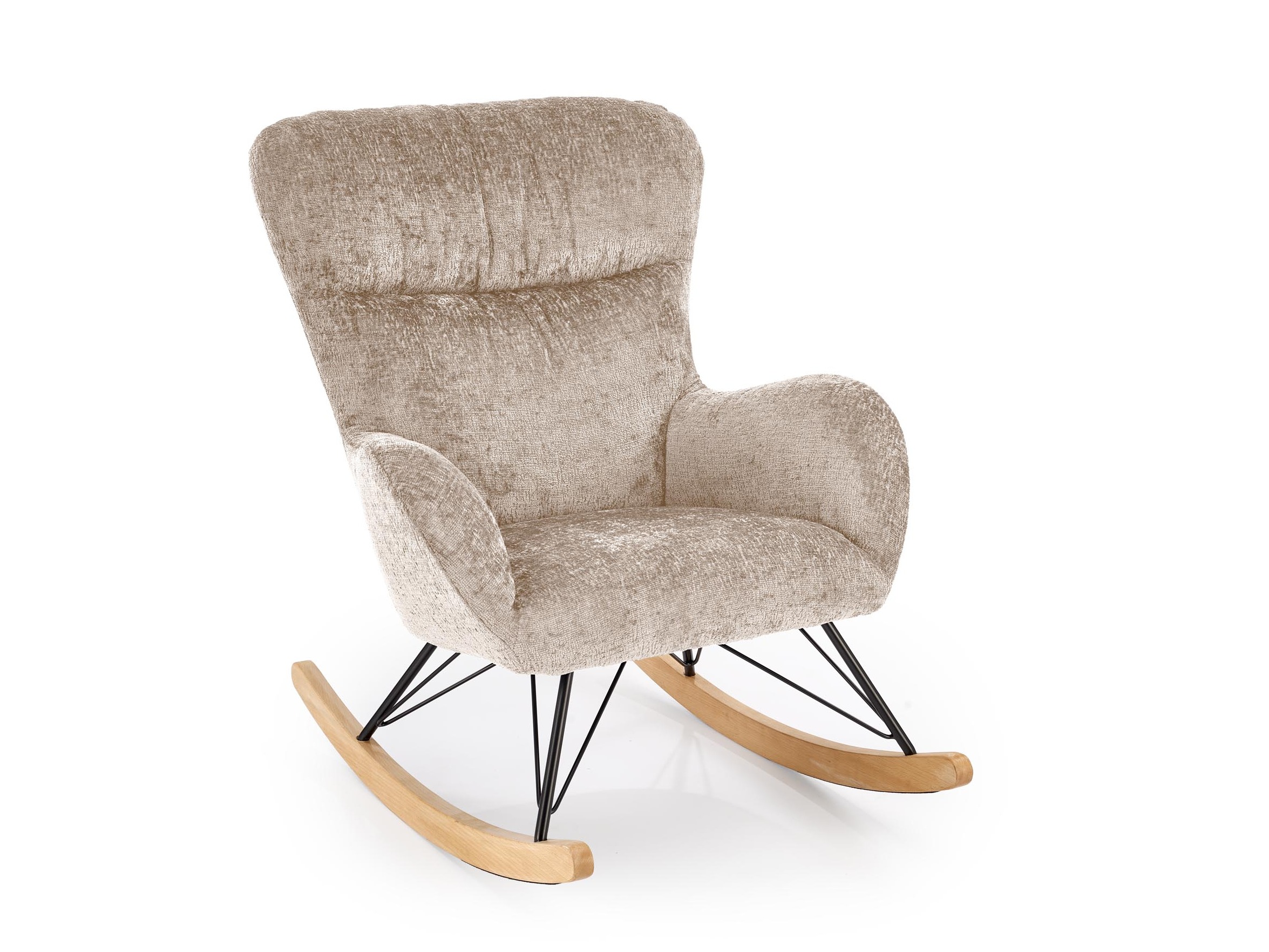 Sedia a dondolo Houston 1594 (Beige)