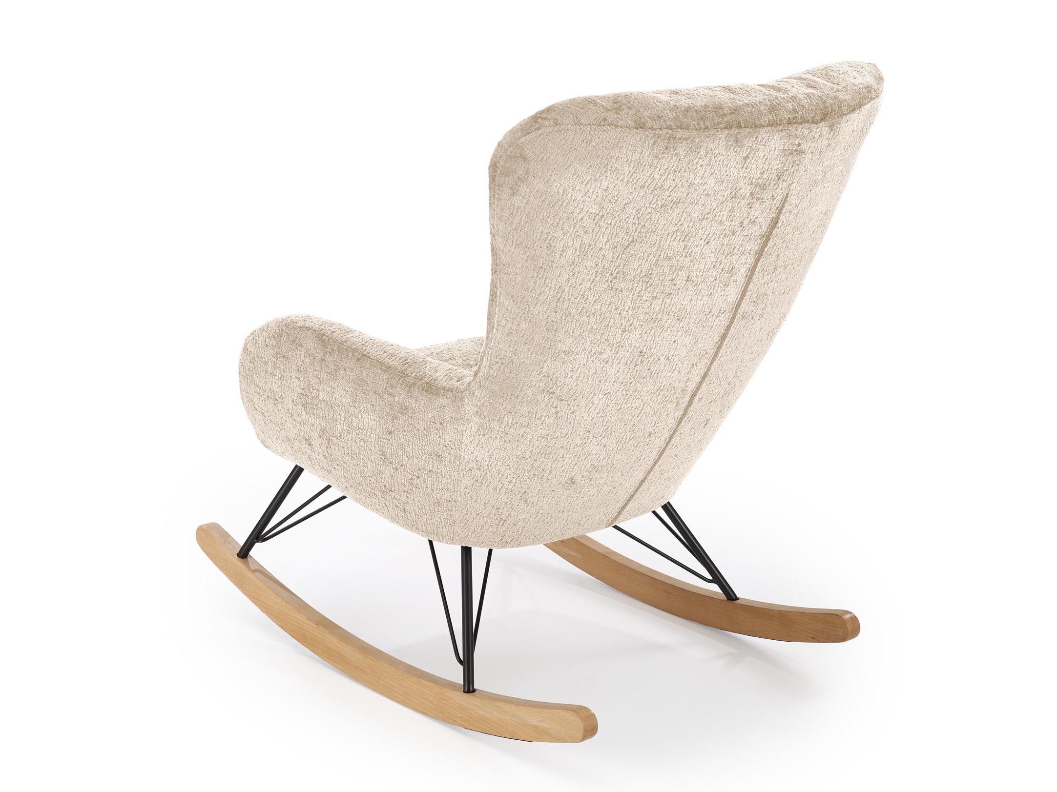 Sedia a dondolo Houston 1594 (Beige)