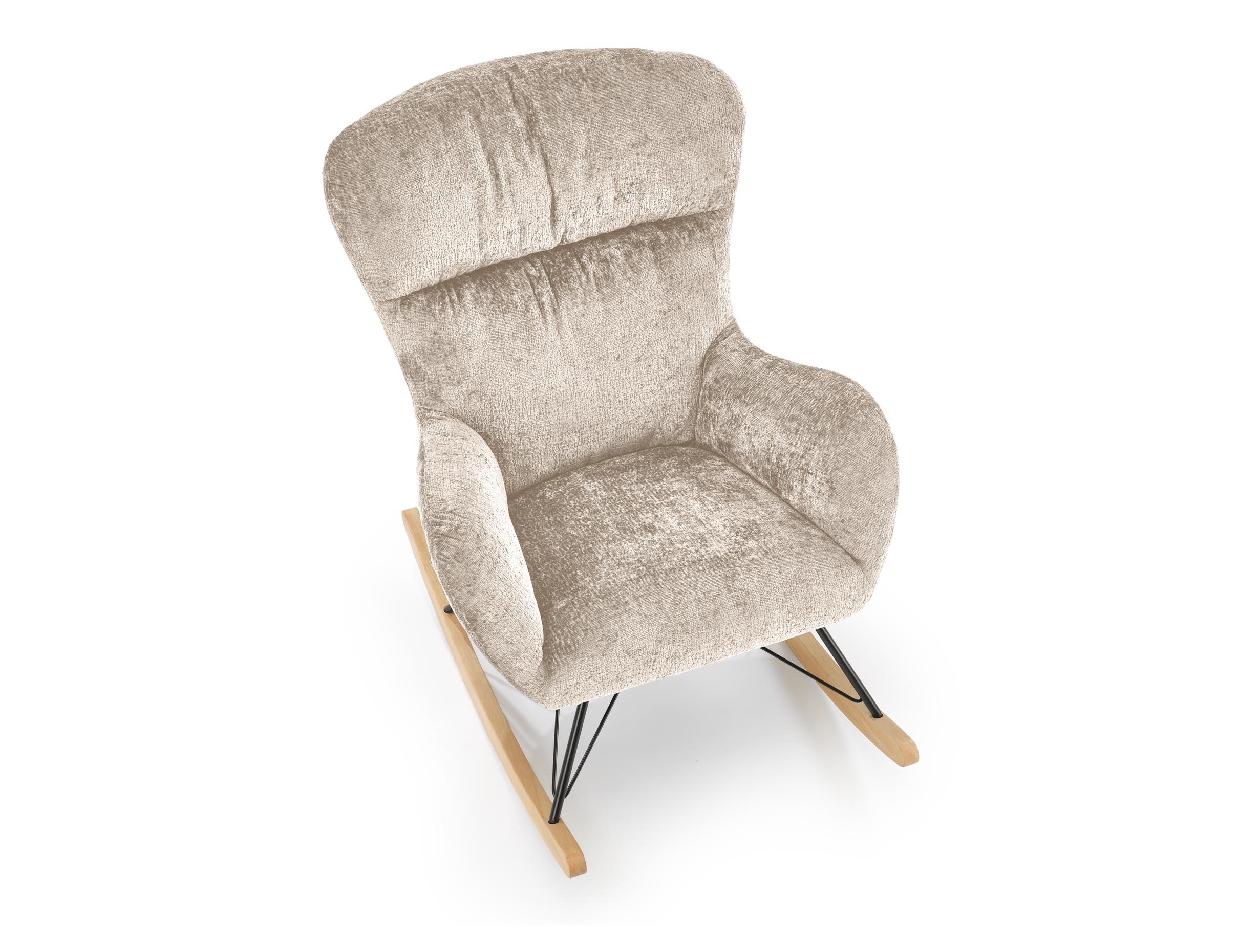 Sedia a dondolo Houston 1594 (Beige)
