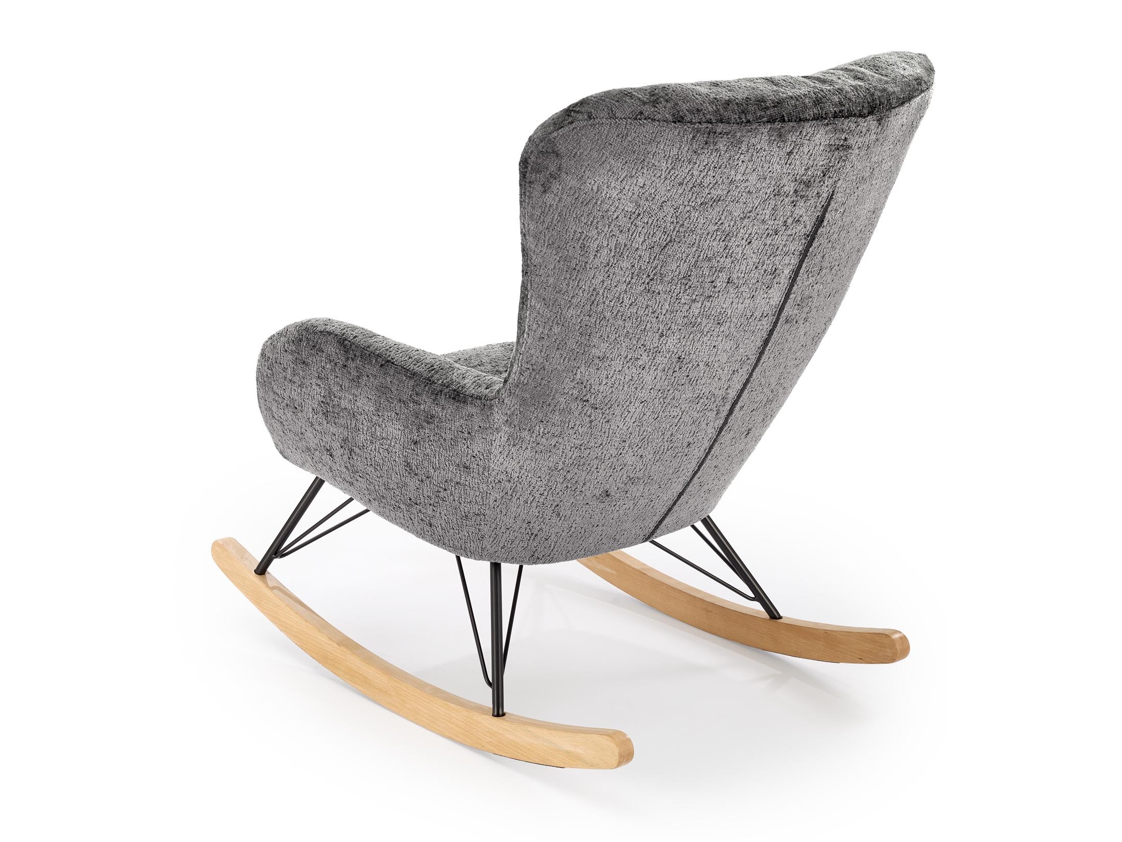 Sedia a dondolo Houston 1594 (Grigio)